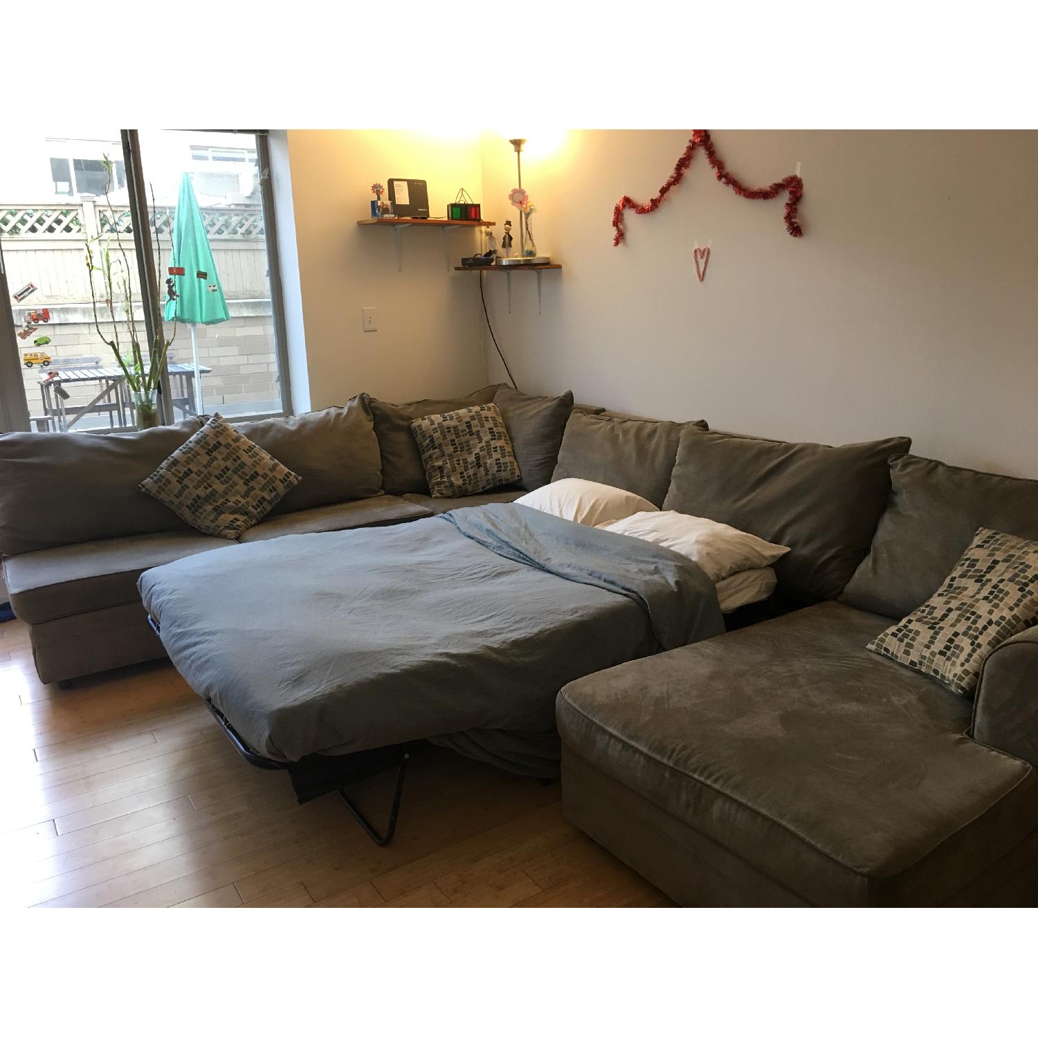 Bob's 4-Piece Sleeper Sectional Sofa - image-6