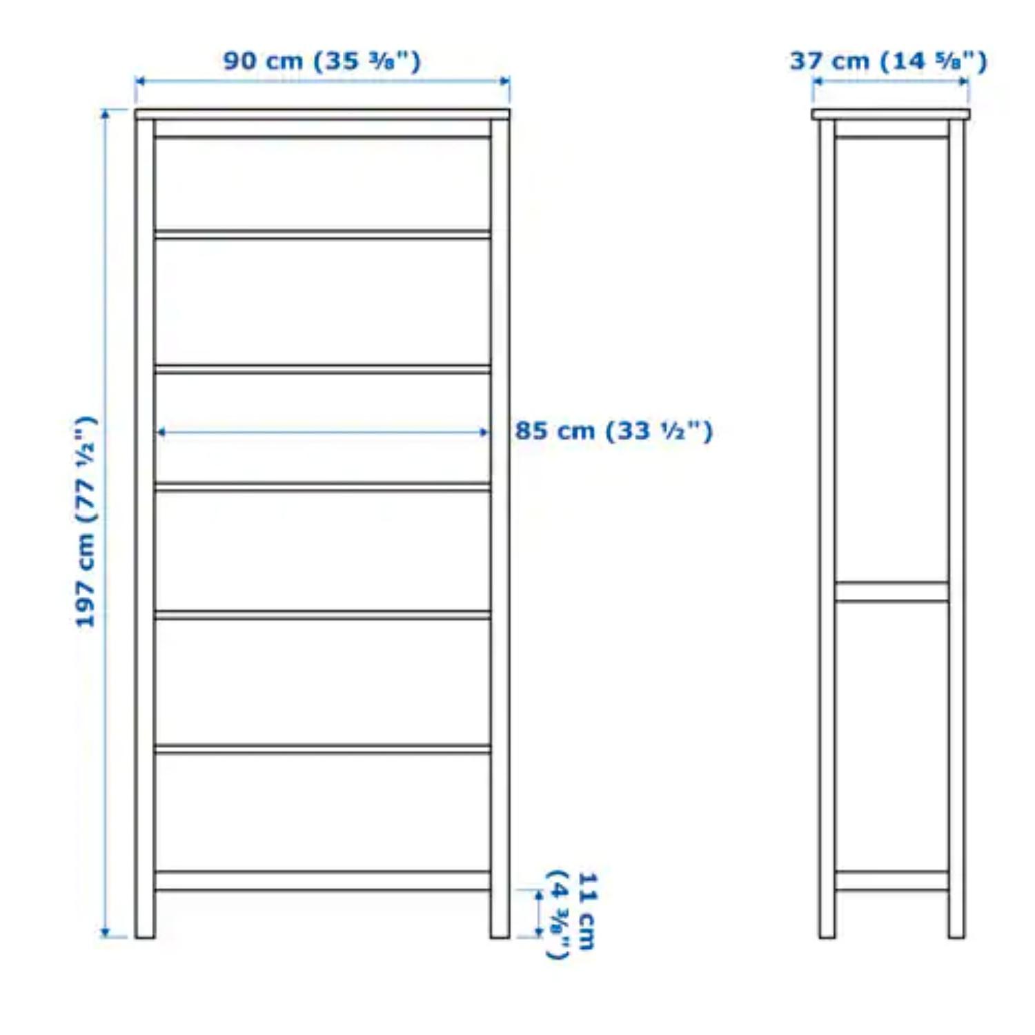 Ikea Hemnes Large Bookcase - image-1