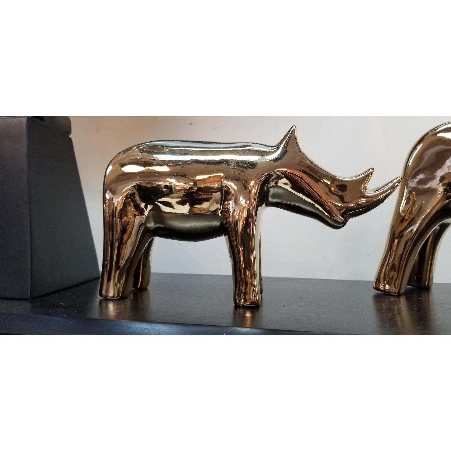 Global Views Rhino Sculpture - image-3