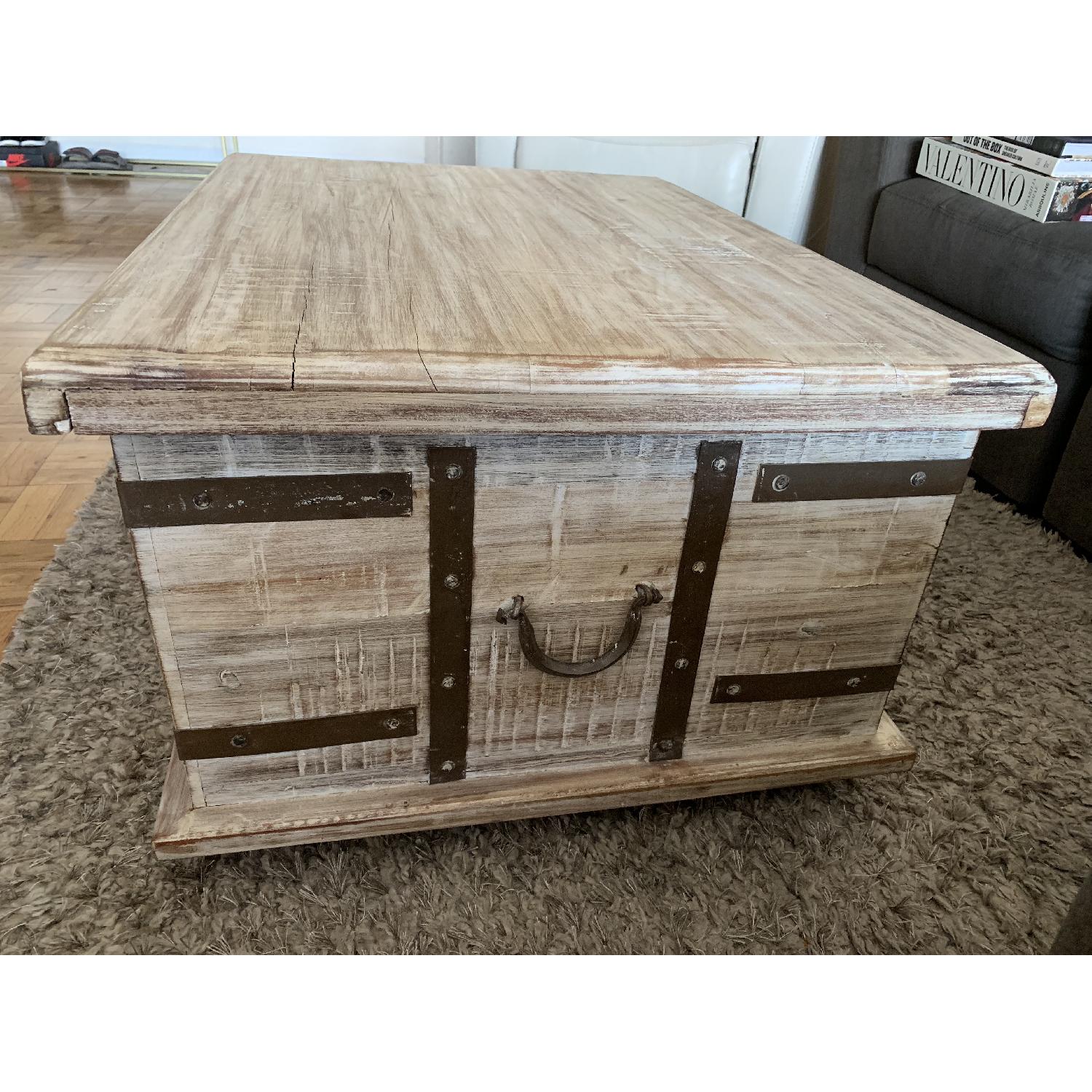 Pottery Barn Kaplan Trunk/Coffee Table - image-6
