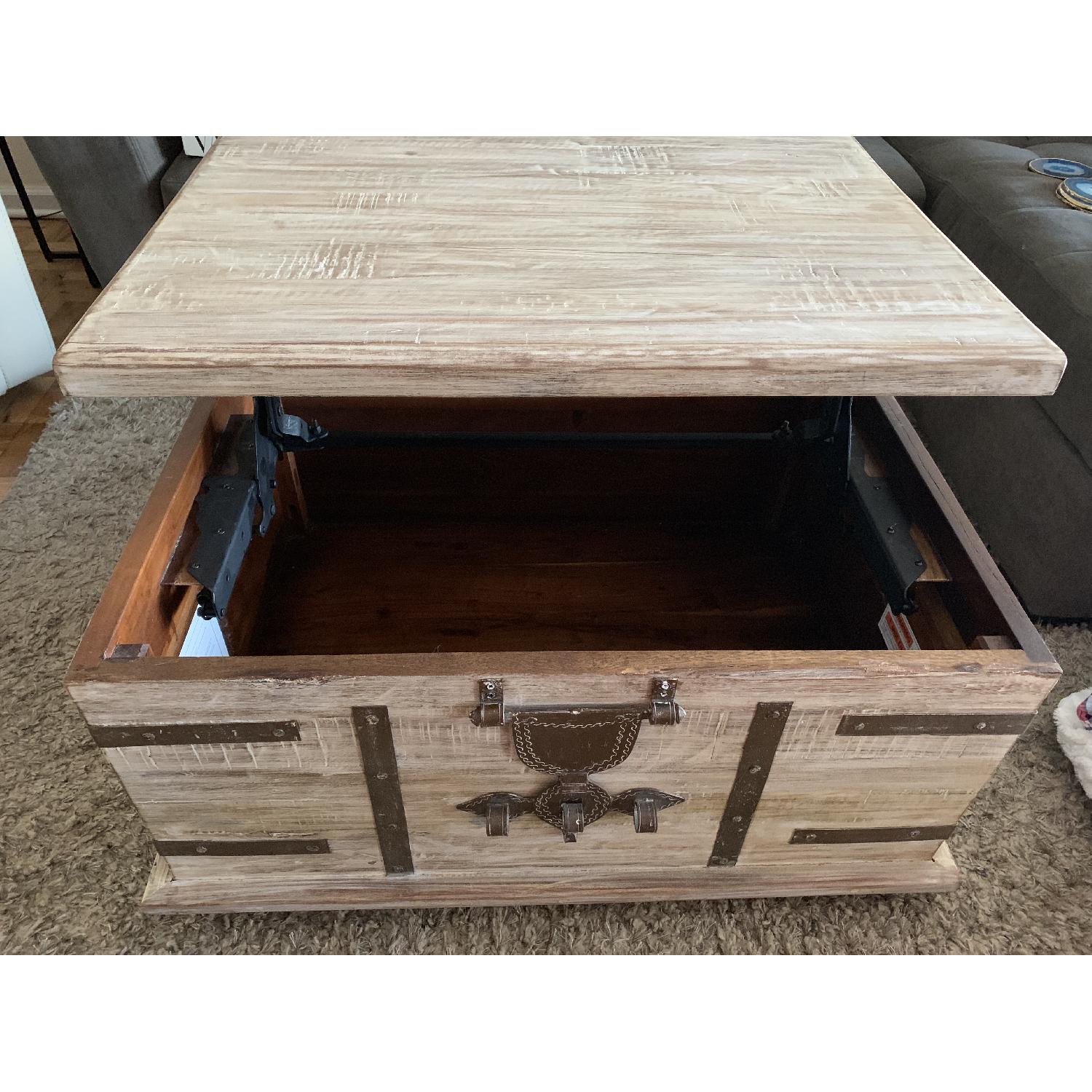 Pottery Barn Kaplan Trunk/Coffee Table - image-8