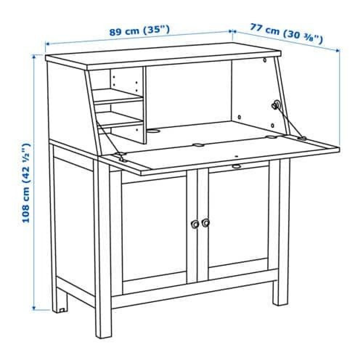 Ikea Hemnes Secretary Desk - image-5
