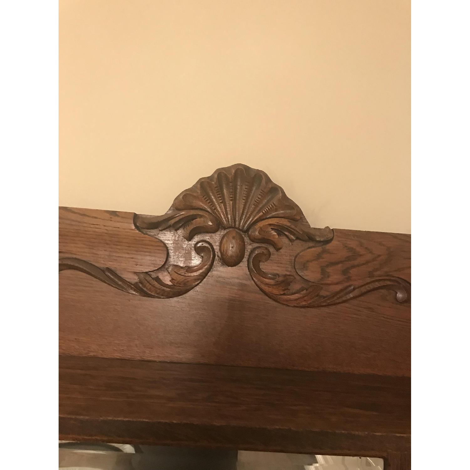 Antique Buffet w/ Hutch - image-2