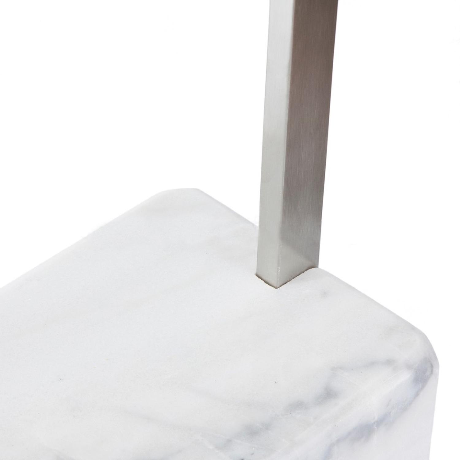 Manhattan Home Design Arco Floor Lamp in White - image-4