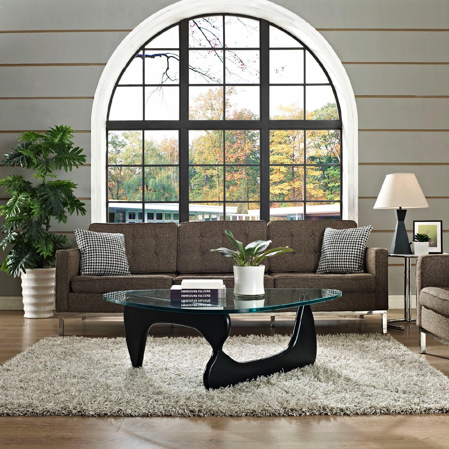 Manhattan Home Design Noguchi Coffee Table in Black - image-4