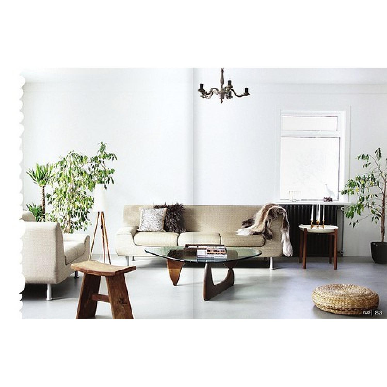 Manhattan Home Design Noguchi Coffee Table in Walnut - image-1