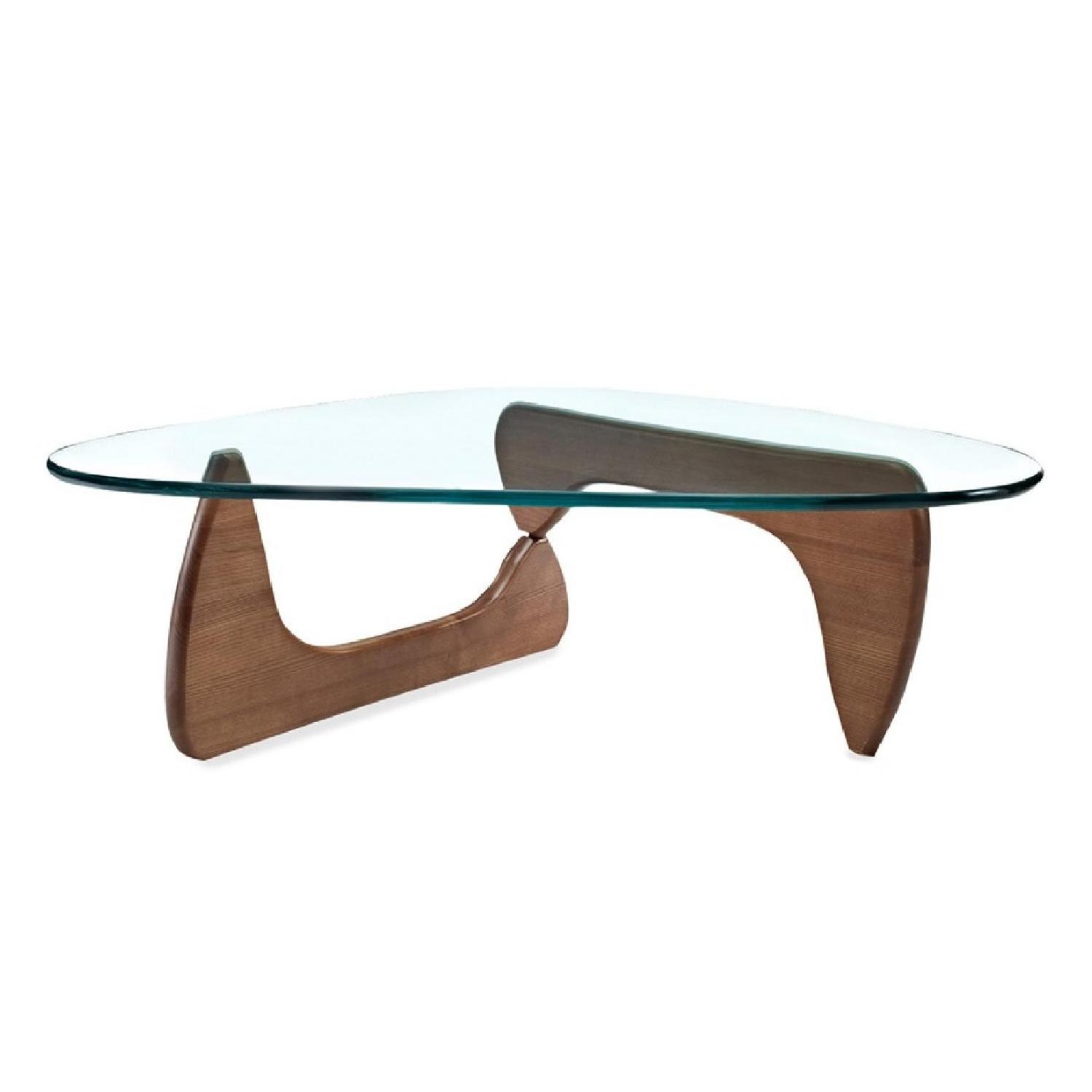 Manhattan Home Design Noguchi Coffee Table in Walnut - image-3