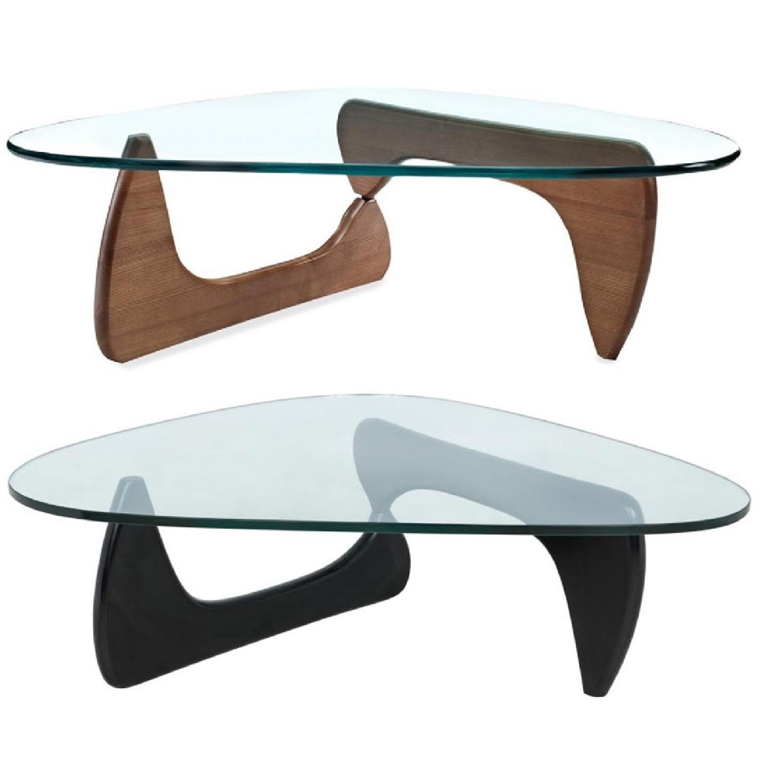 Manhattan Home Design Noguchi Coffee Table in Walnut - image-0