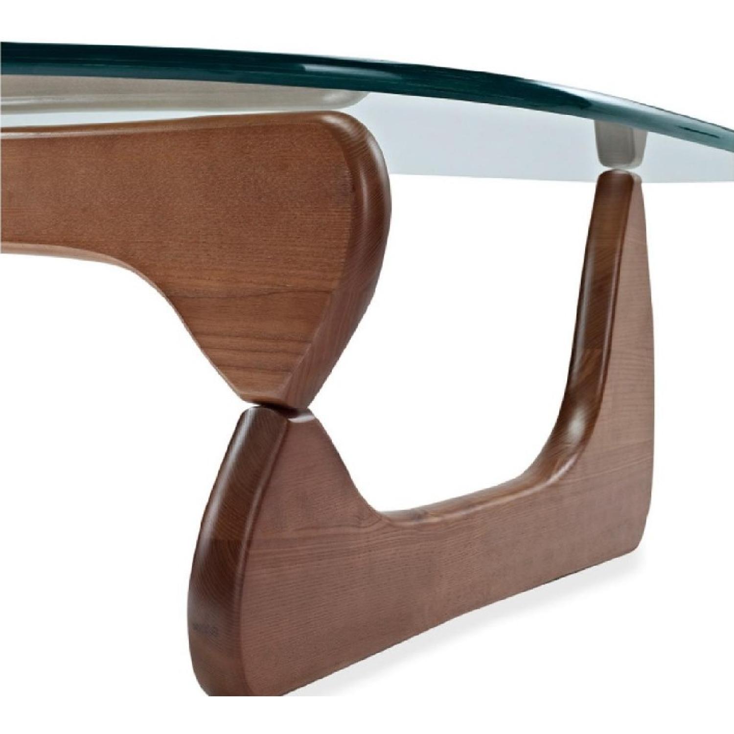 Manhattan Home Design Noguchi Coffee Table in Walnut - image-4