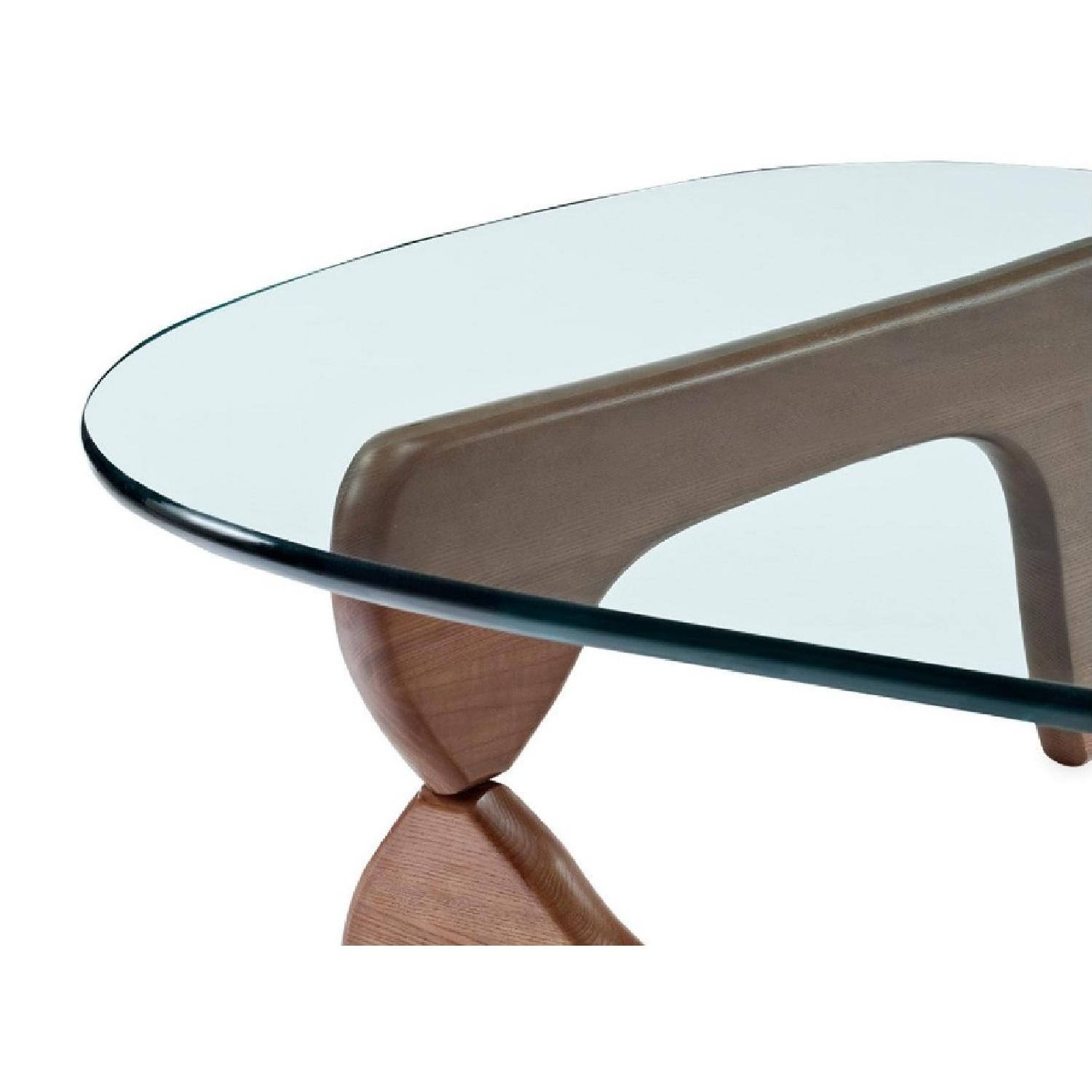Manhattan Home Design Noguchi Coffee Table in Walnut - image-5