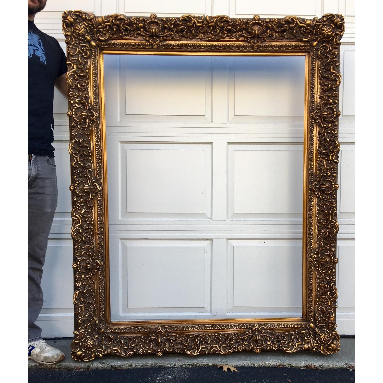 Antique-Style Large-Format Picture Frame - AptDeco