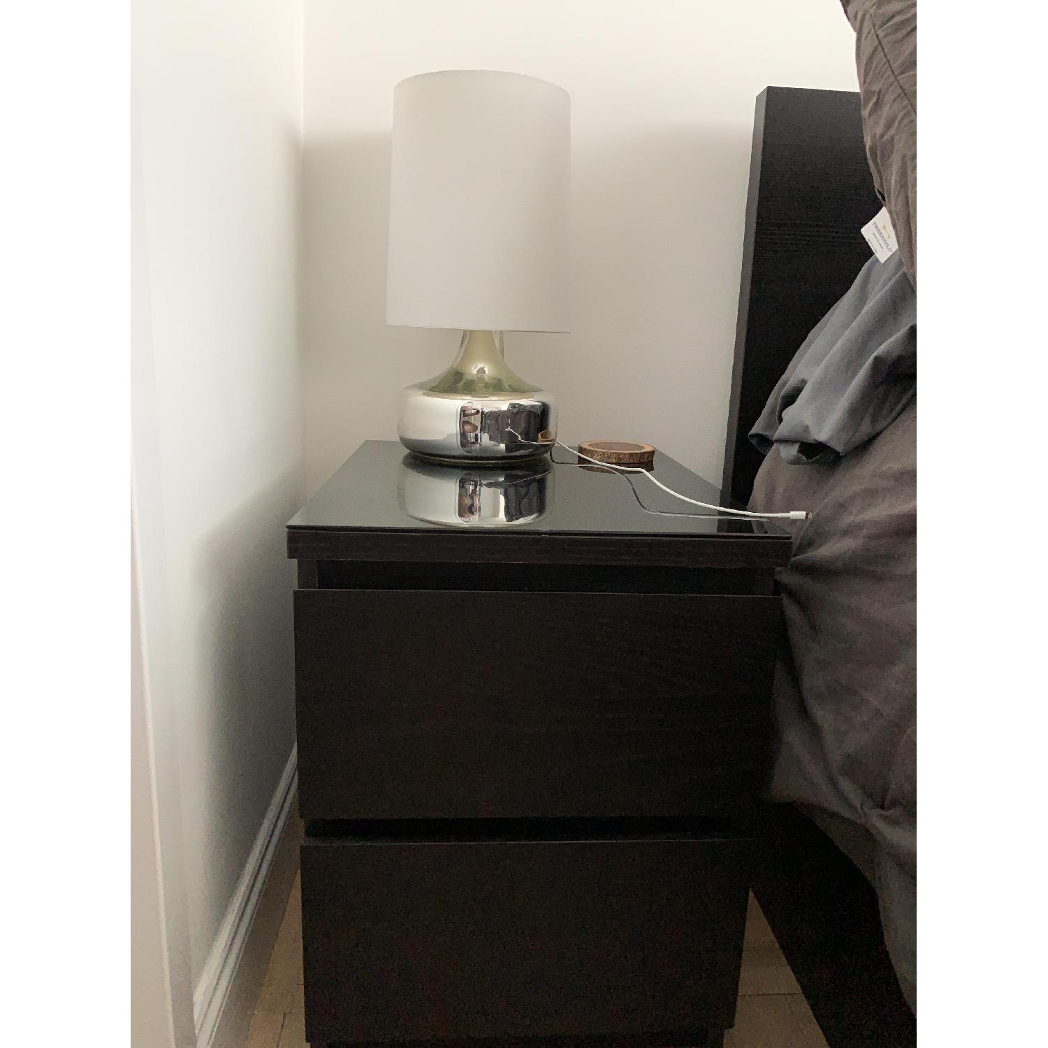 Ikea Malm 2 Drawer Nightstands - image-1