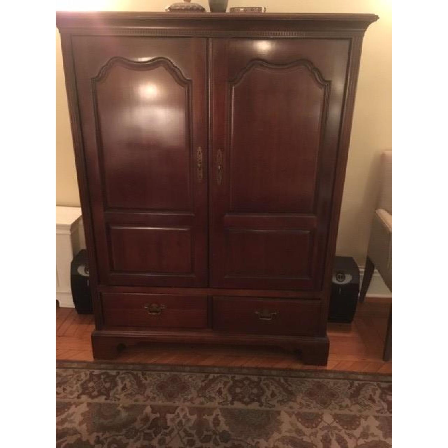 Drexel Heritage Carlton Cherry Entertainment Center - image-1