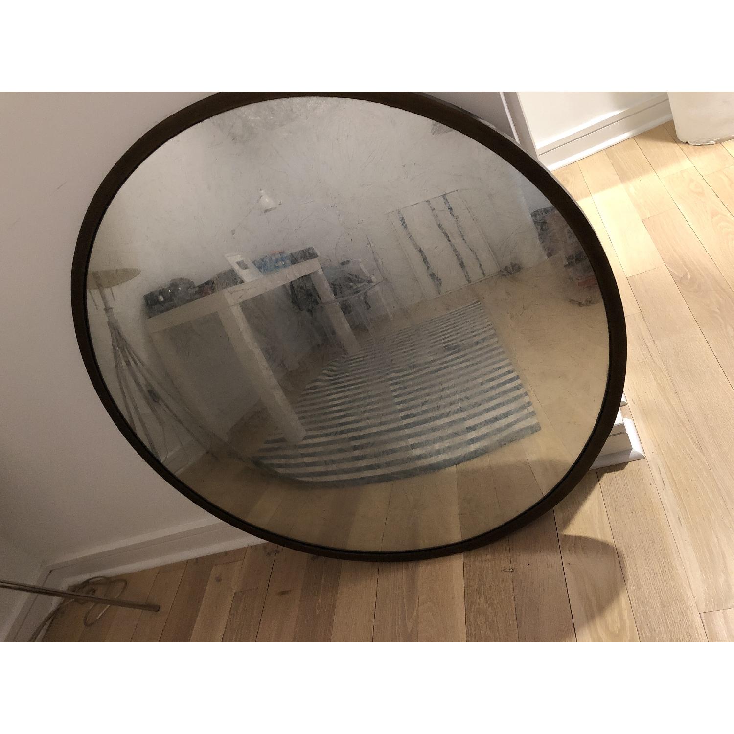 Restoration Hardware Round 1940s Glomis Mirror - image-2