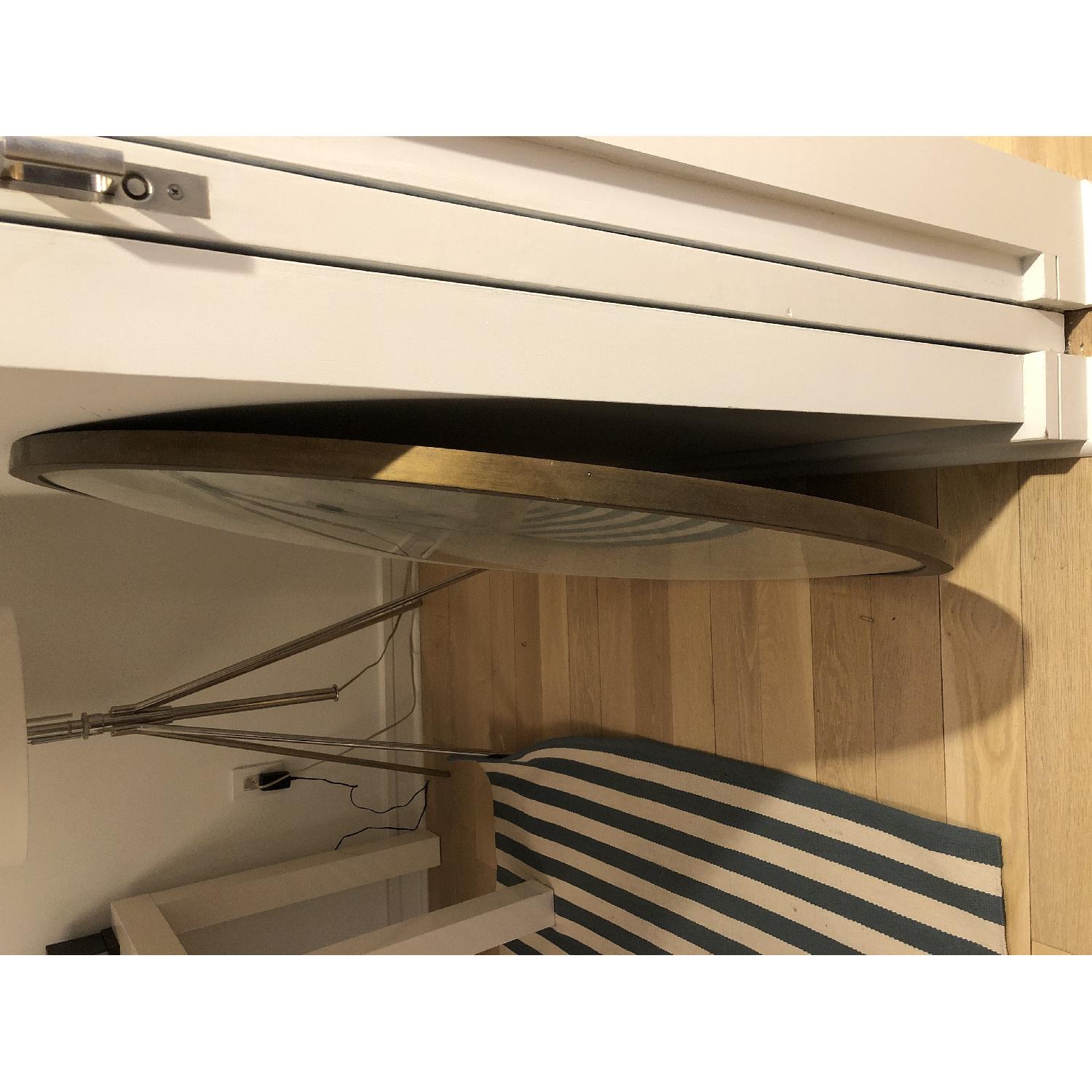 Restoration Hardware Round 1940s Glomis Mirror - image-3