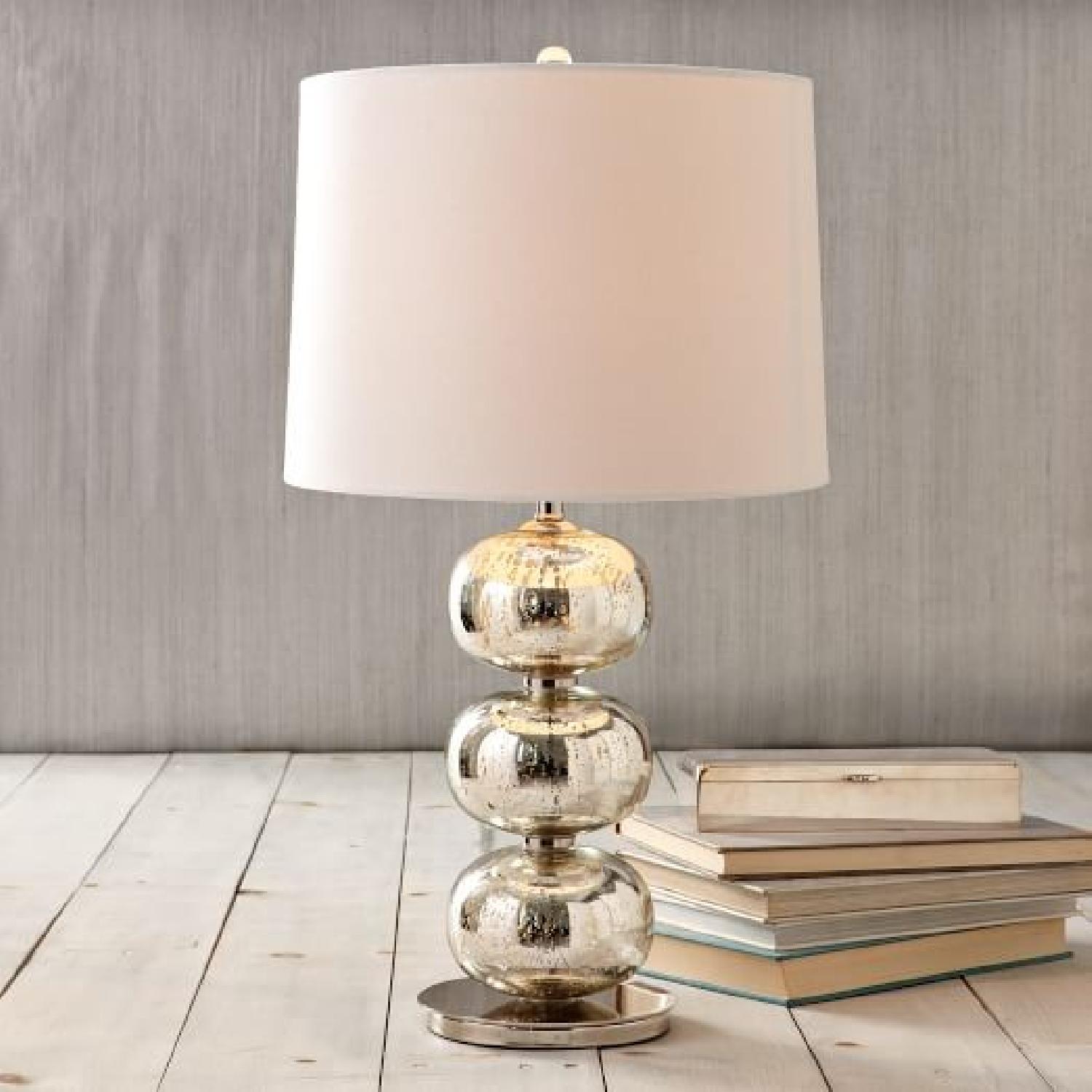 West Elm Abacus Table Lamp in Mercury - image-1