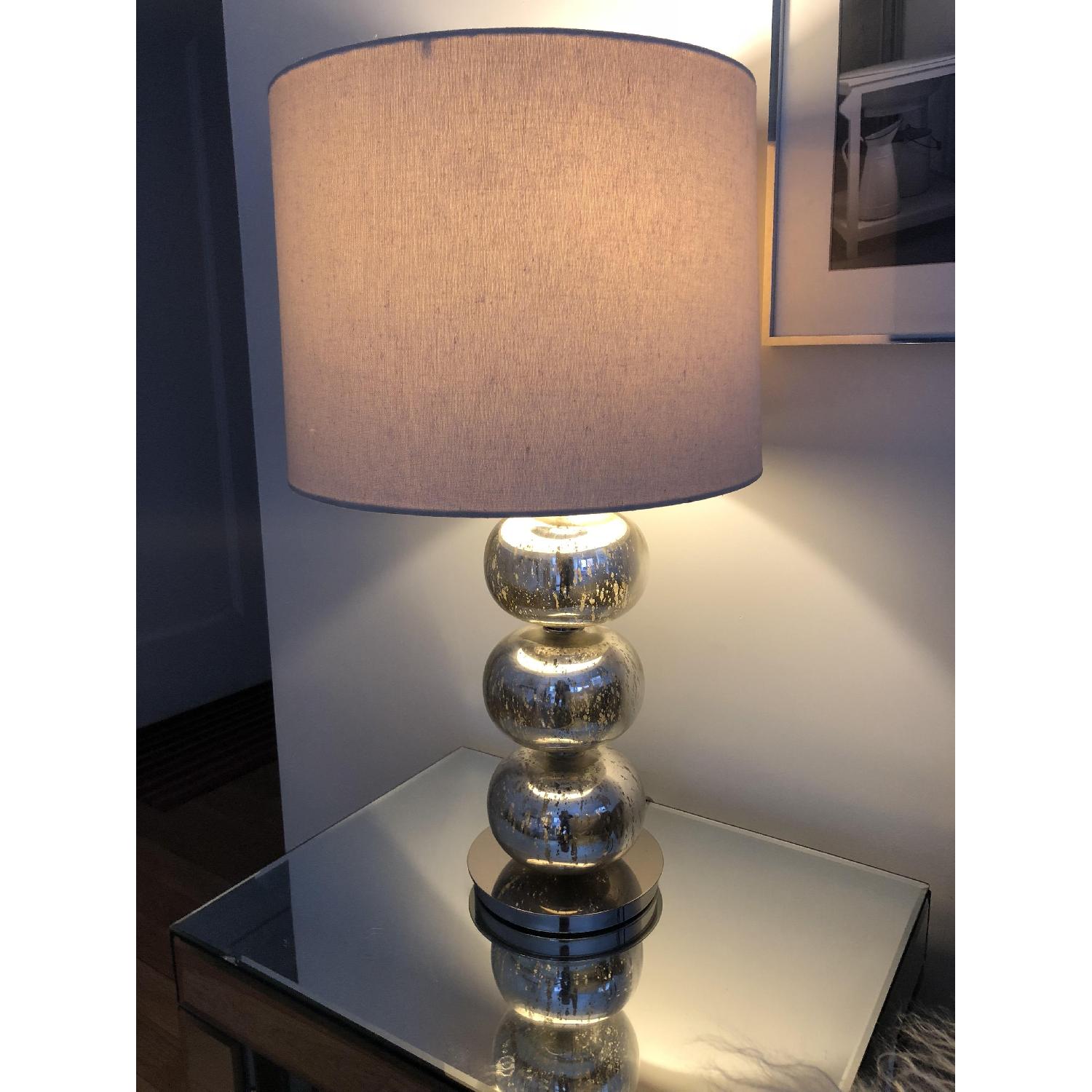 West Elm Abacus Table Lamp in Mercury - image-2