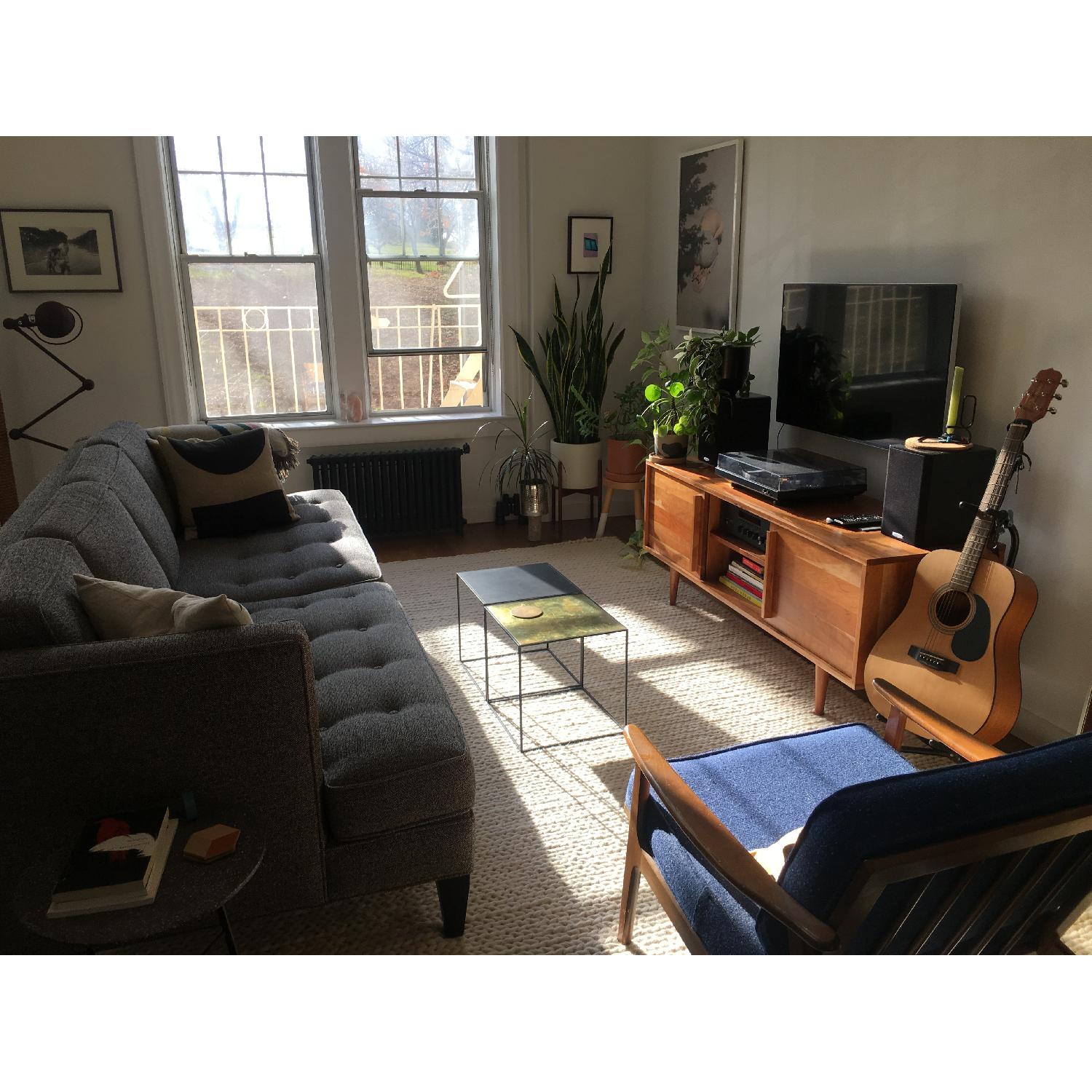 Rugs USA OffWhite Braided Area Rug AptDeco