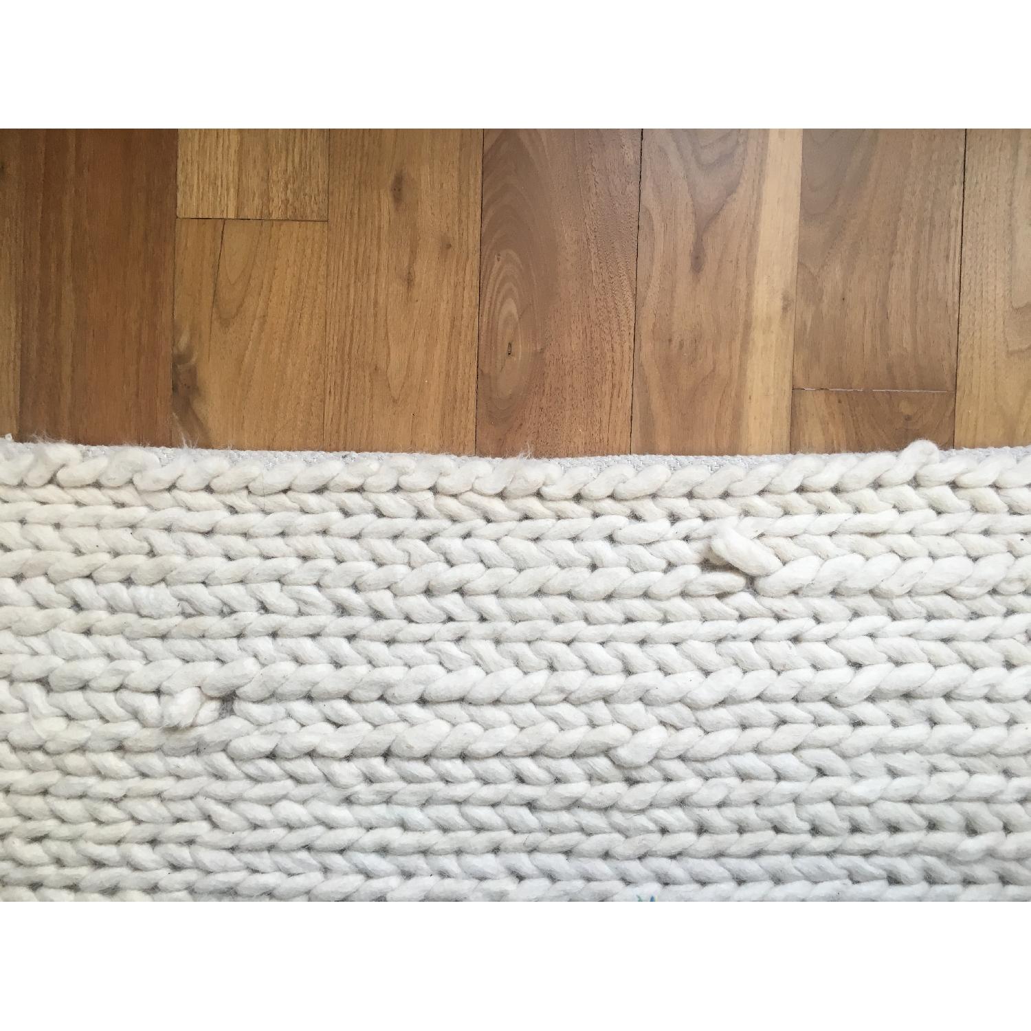 Rugs USA OffWhite Braided Area Rug AptDeco