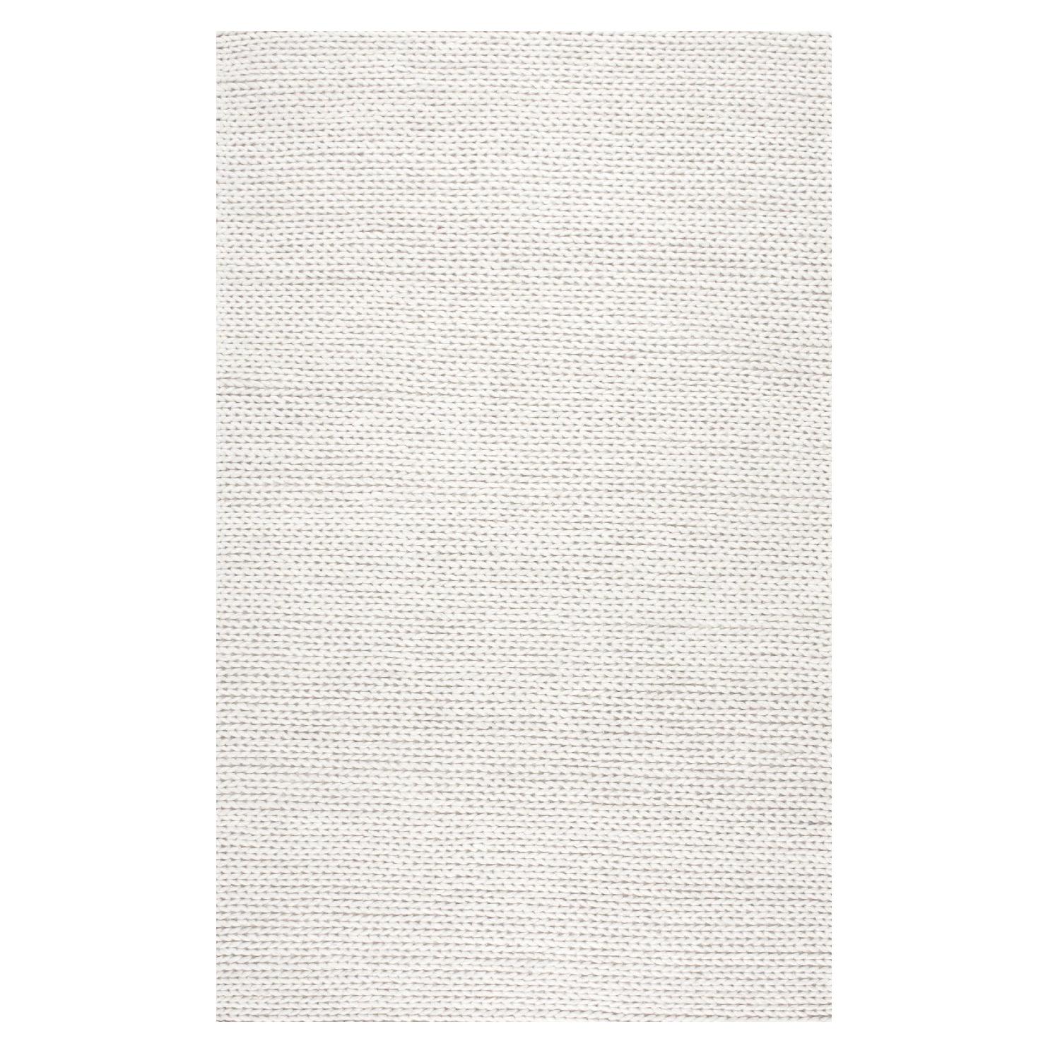 Rugs USA OffWhite Braided Area Rug AptDeco