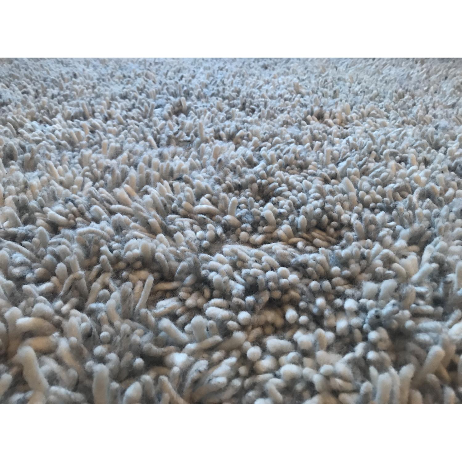 Crate & Barrel Hollis Tweed Wool Shag Rug - image-2