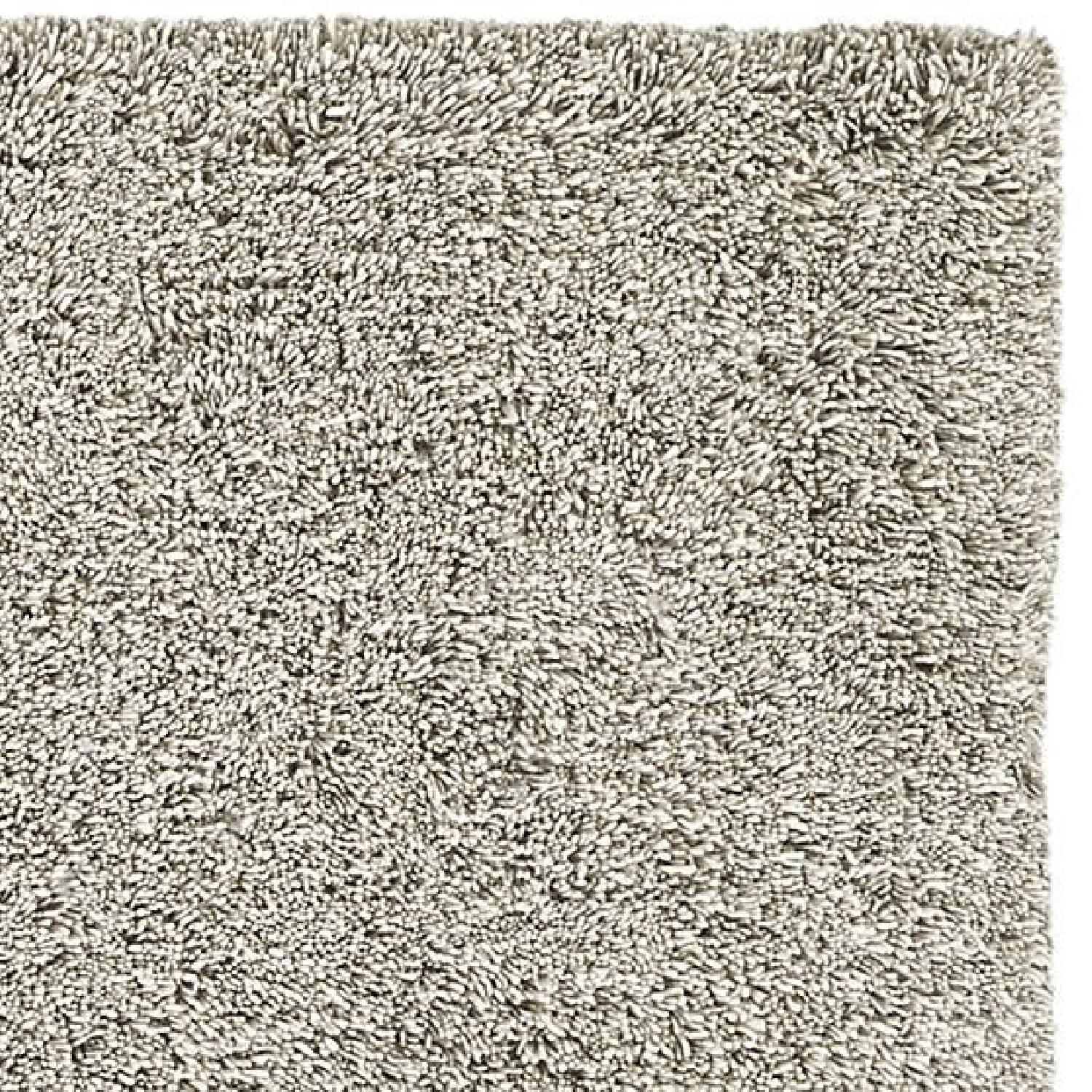 Crate & Barrel Hollis Tweed Wool Shag Rug - image-5