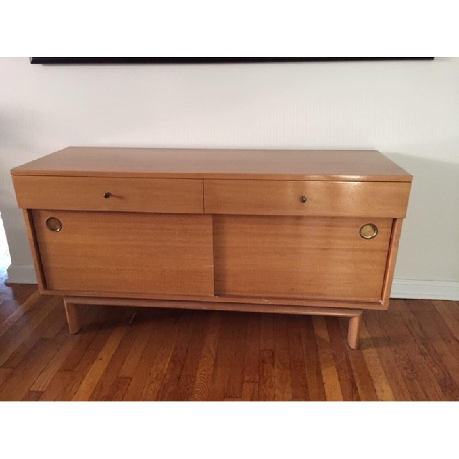 Saltman Mid-Century Modern Brown Credenza - image-1