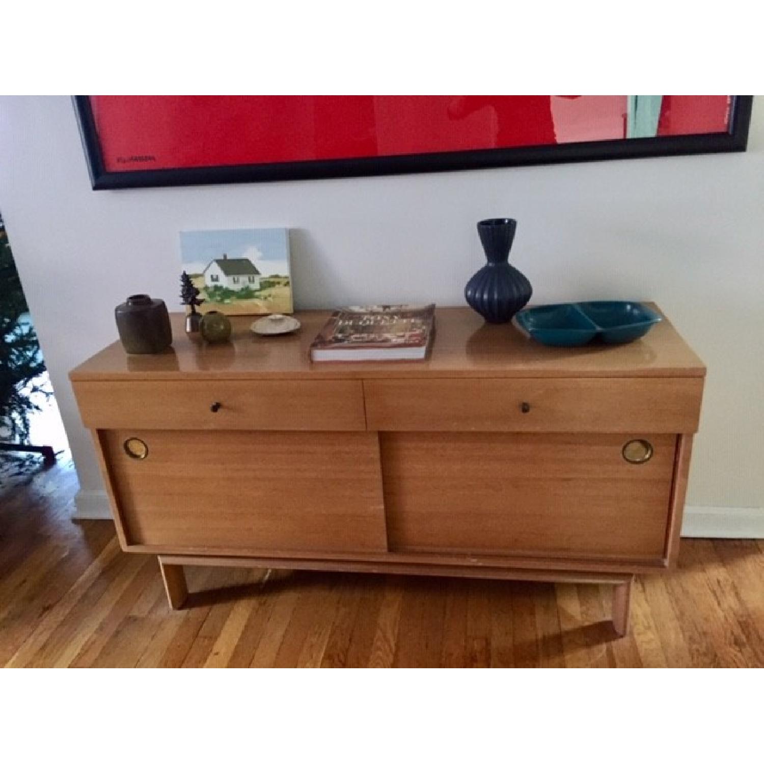Saltman Mid-Century Modern Brown Credenza - image-2
