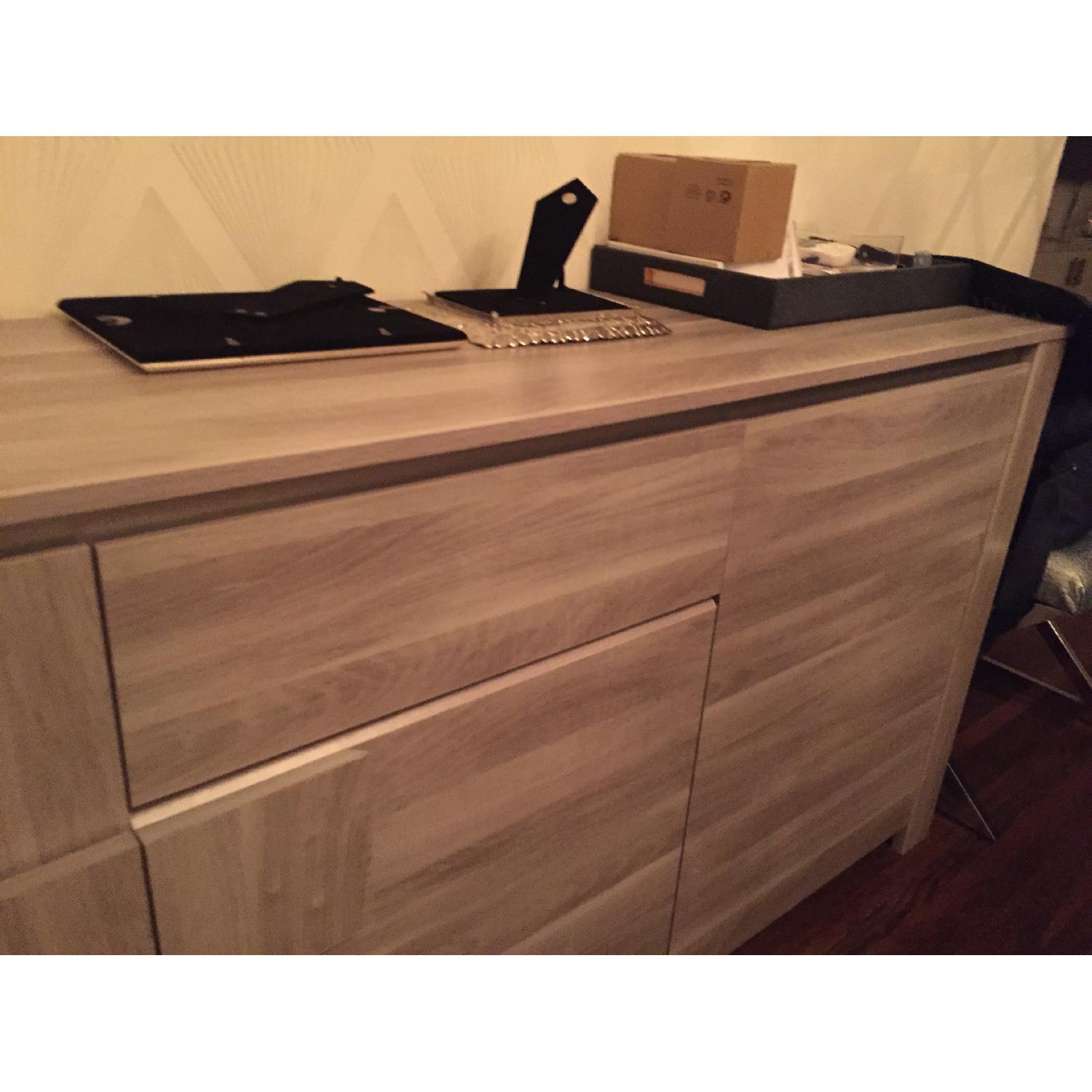 CB2 Wood Dresser AptDeco