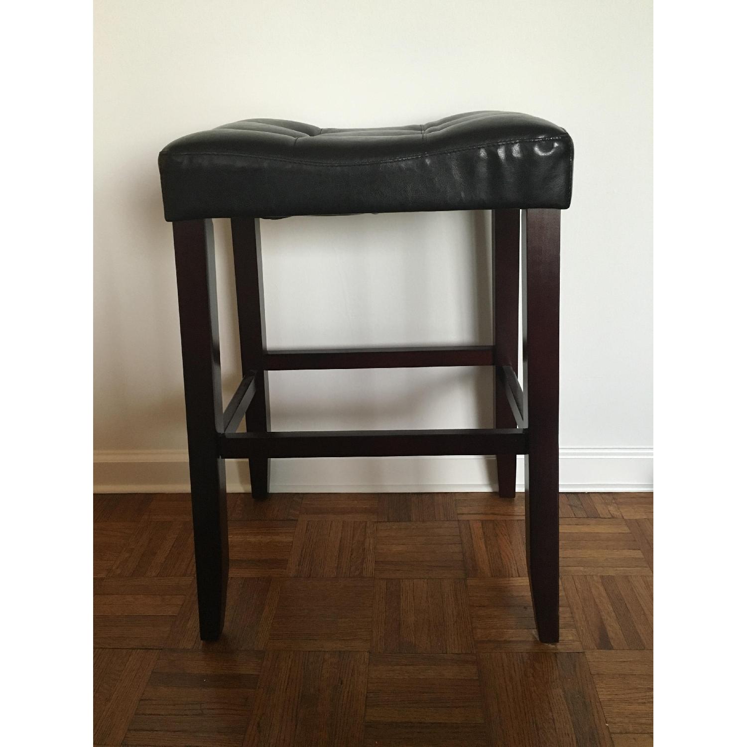 CF Kent Co Brown & Black Stools AptDeco