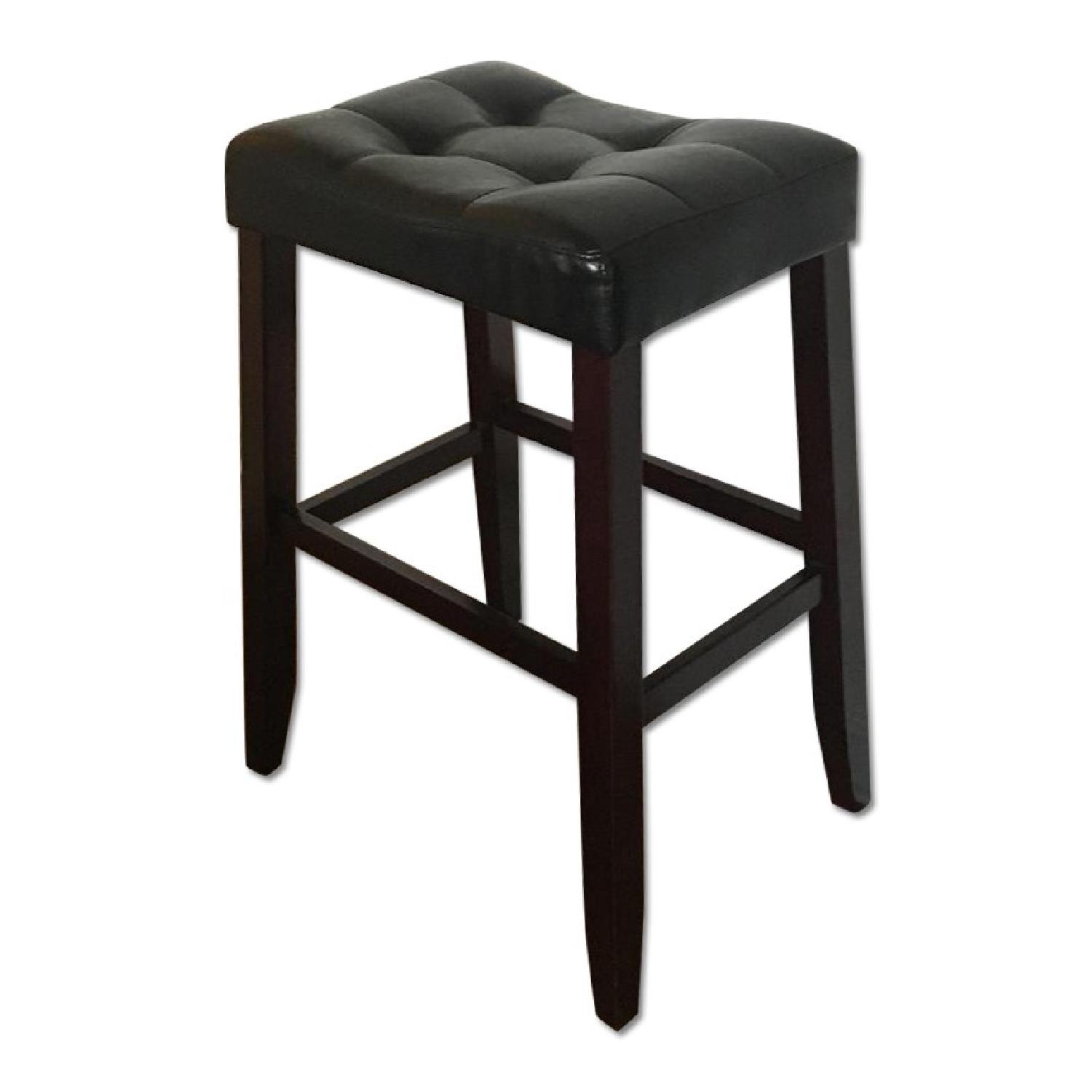 CF Kent Co Brown & Black Stools AptDeco