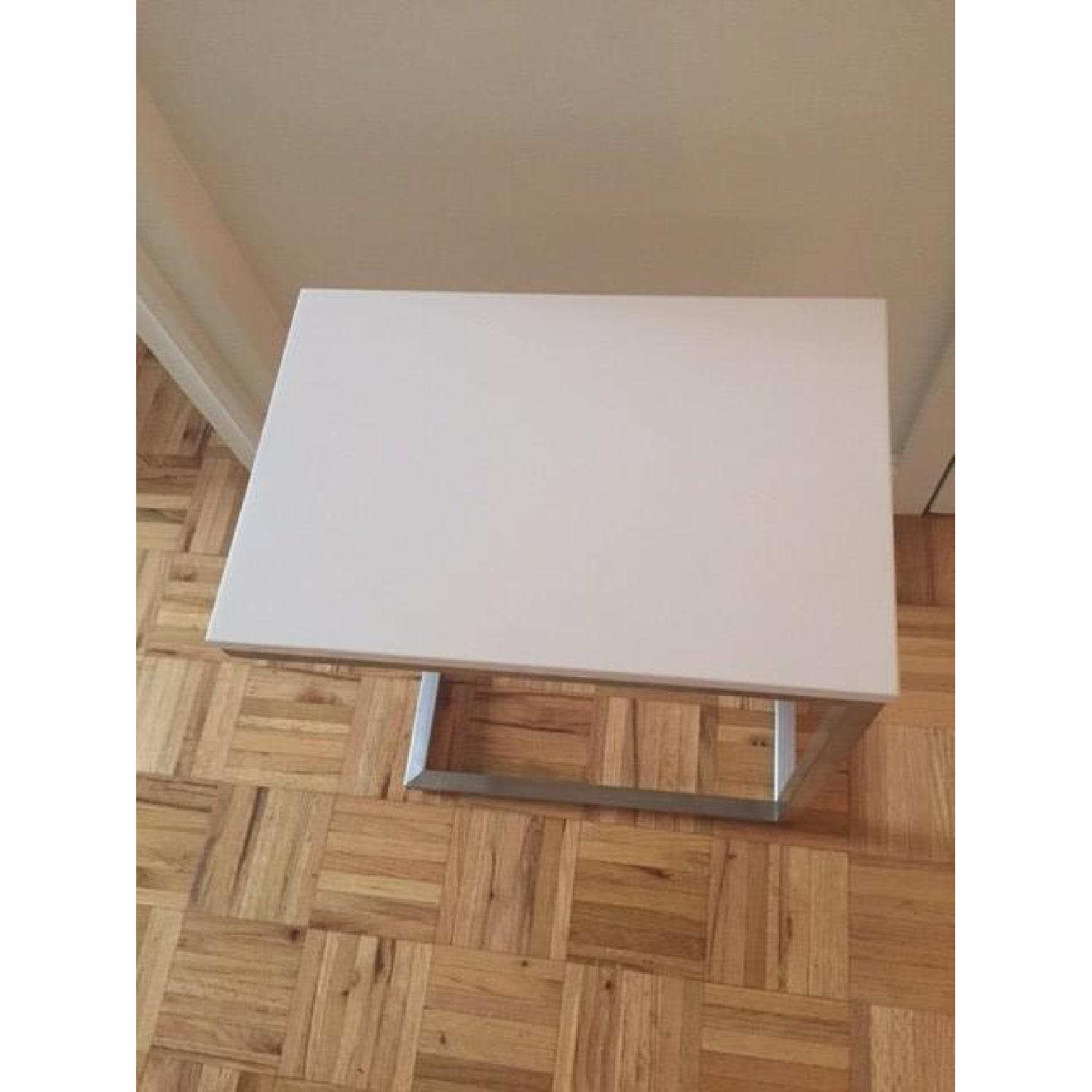 Gus Modern White Bishop End Table - image-4