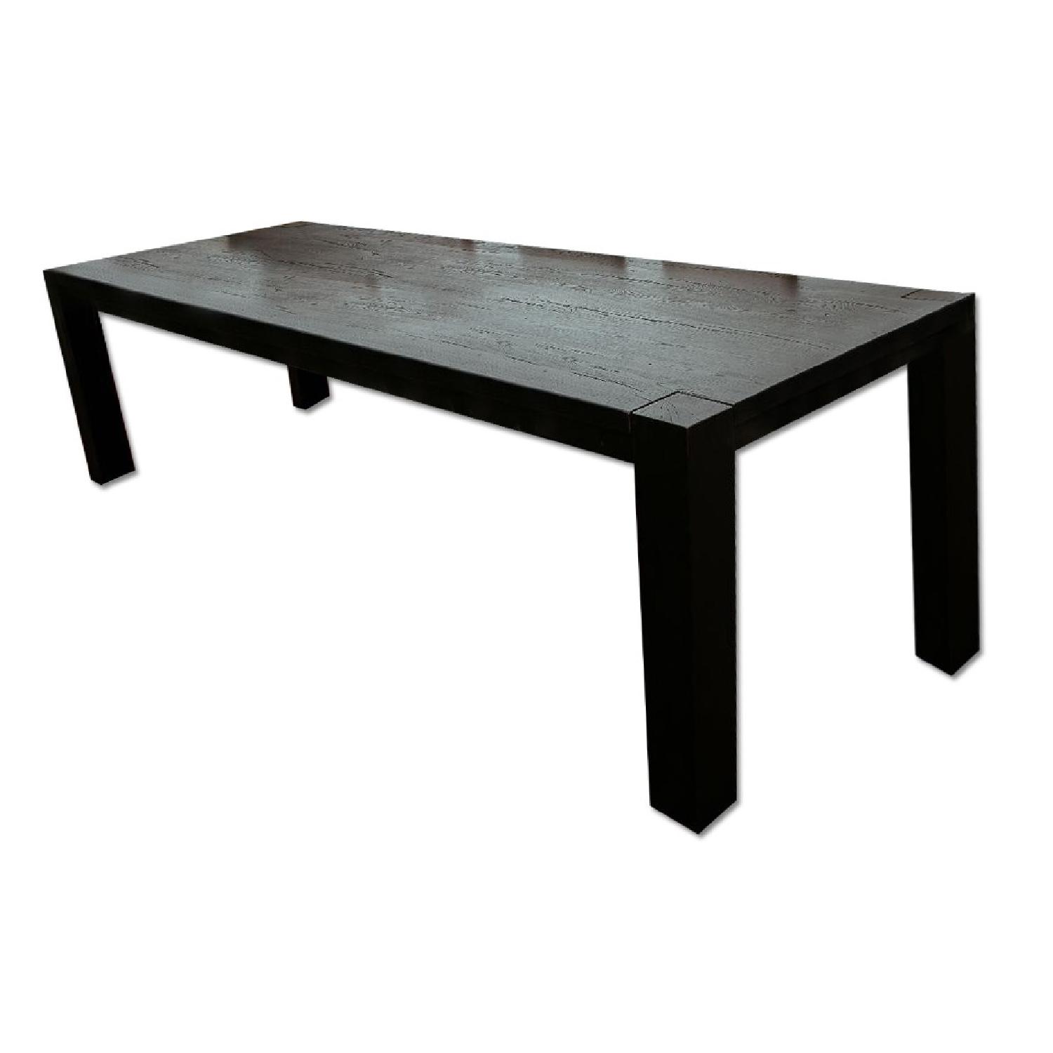 Restoration Hardware Reclaimed Russian Oak Parsons Rectangular Dining Table - image-0