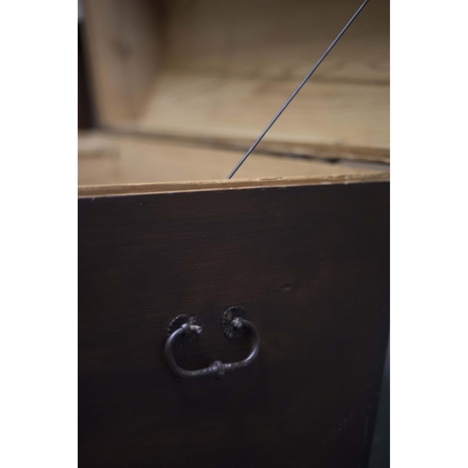 Antique Chest w/ Restored Lock & Key - image-4