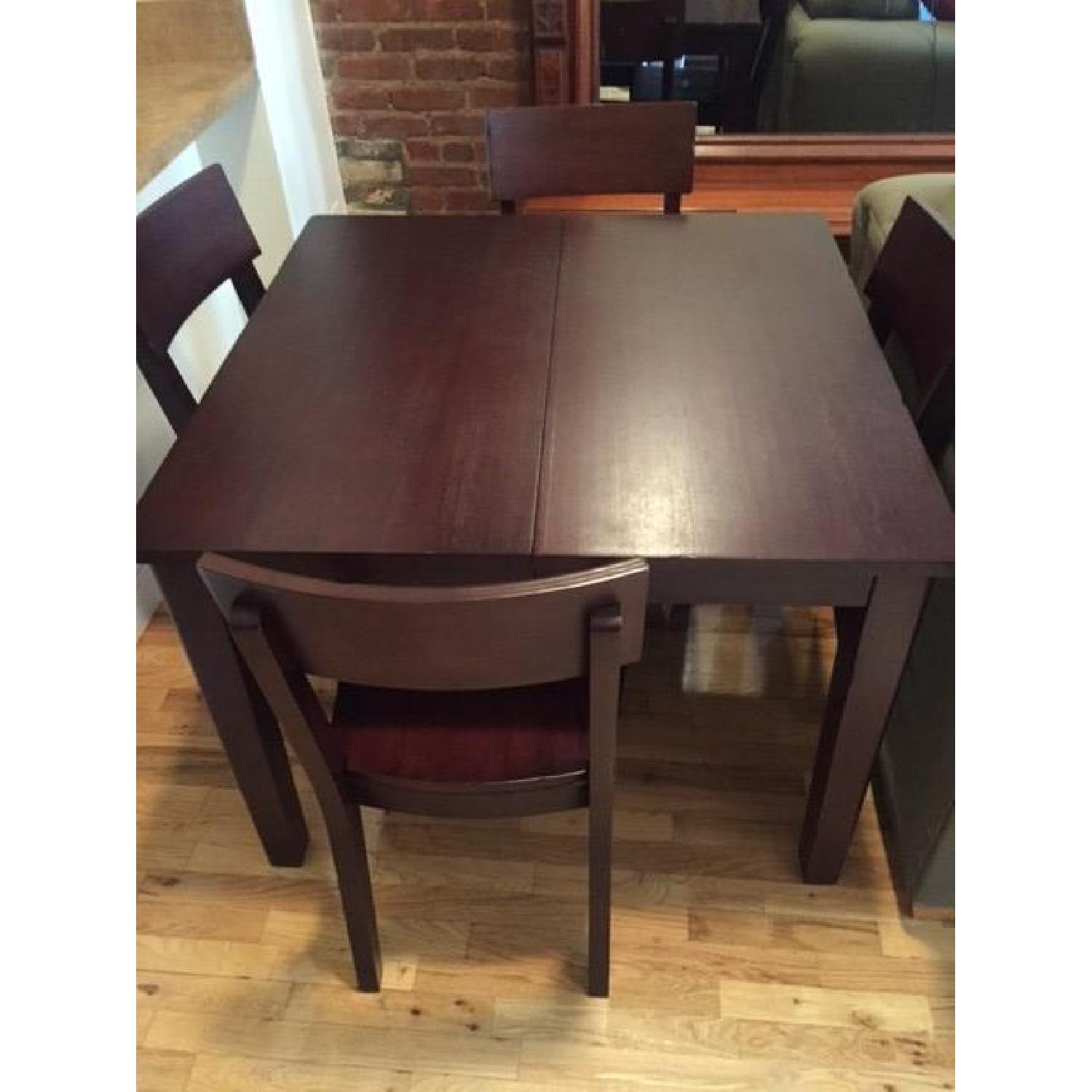 Expandable Dining Table w/ 6 Chairs - image-6