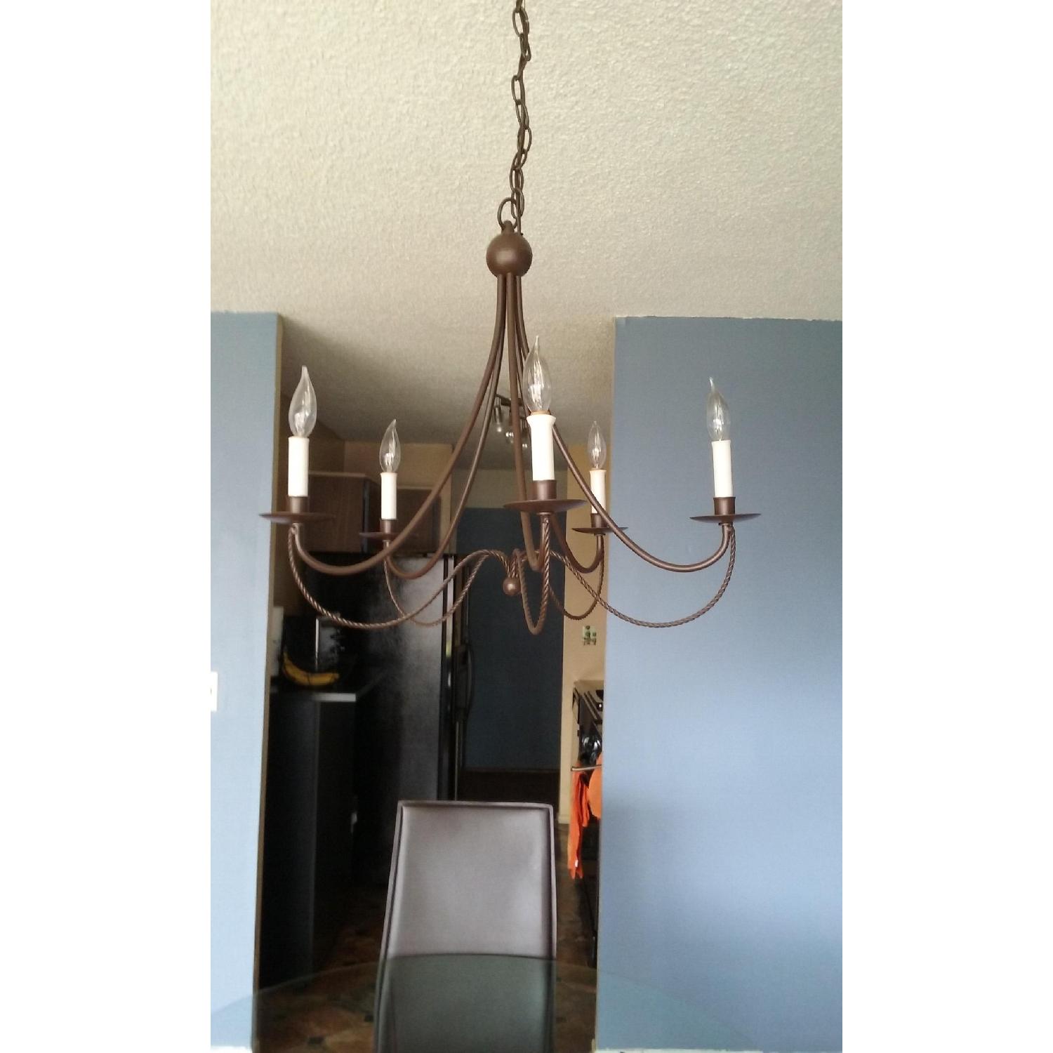 Pottery Barn Chandelier - image-2