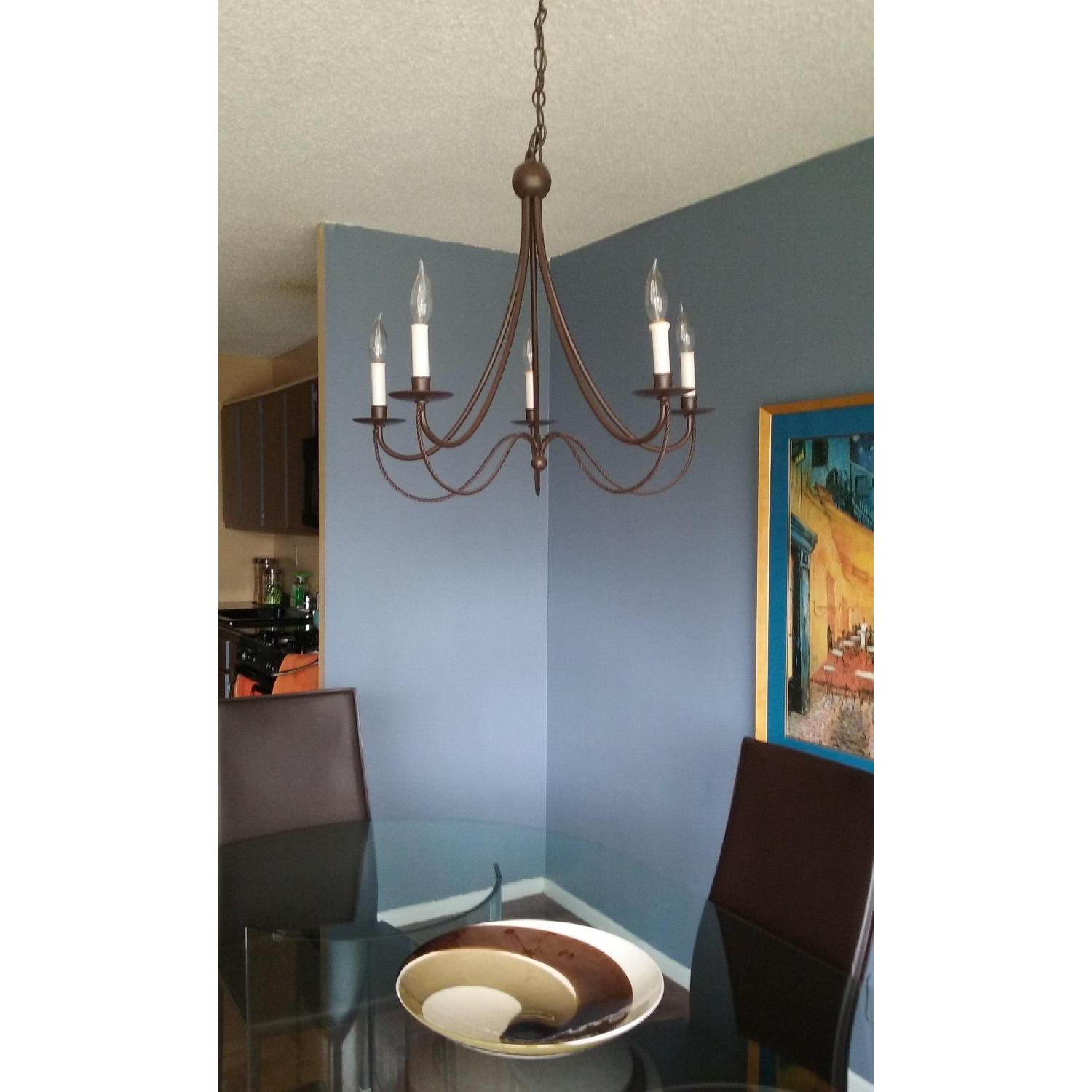 Pottery Barn Chandelier - image-4