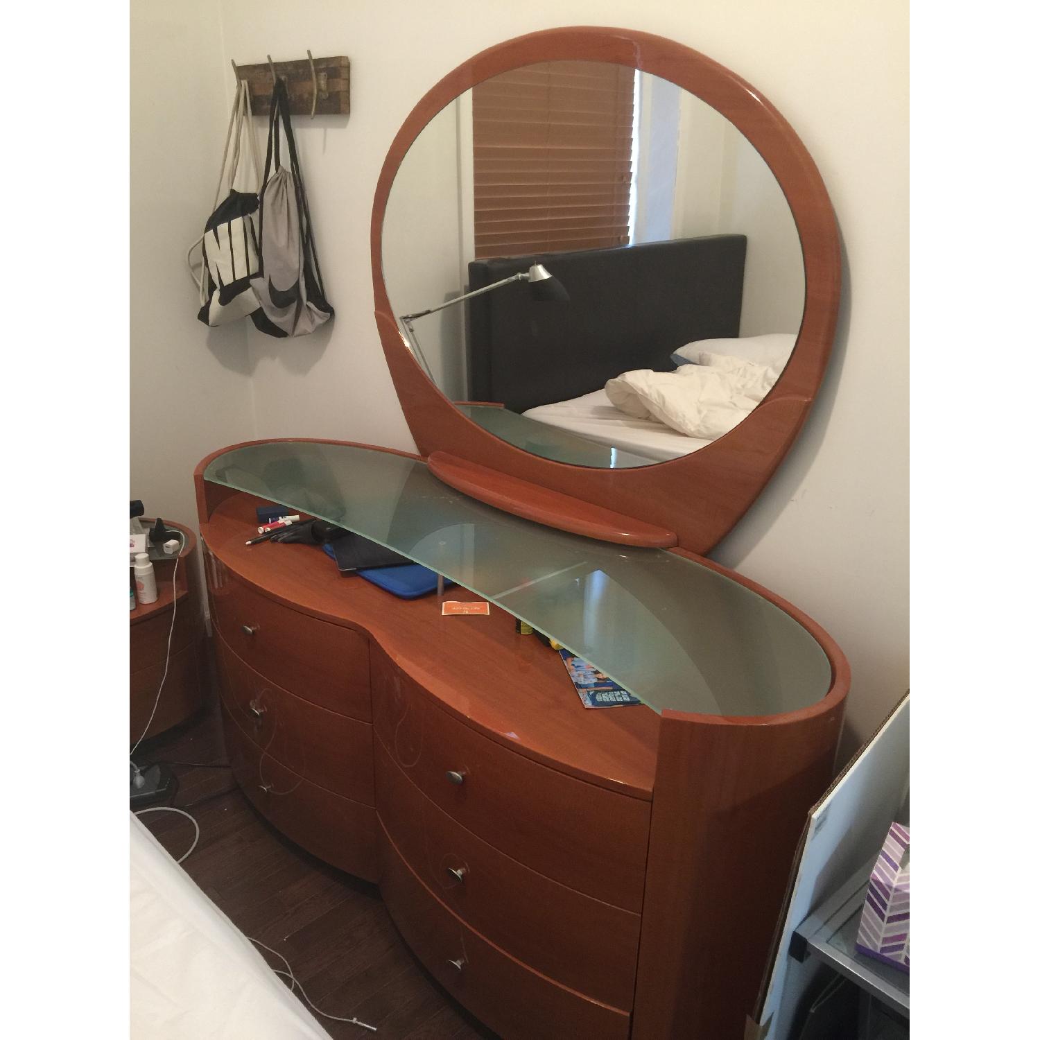 6 Drawer Dresser + Matching Nightstand - image-5