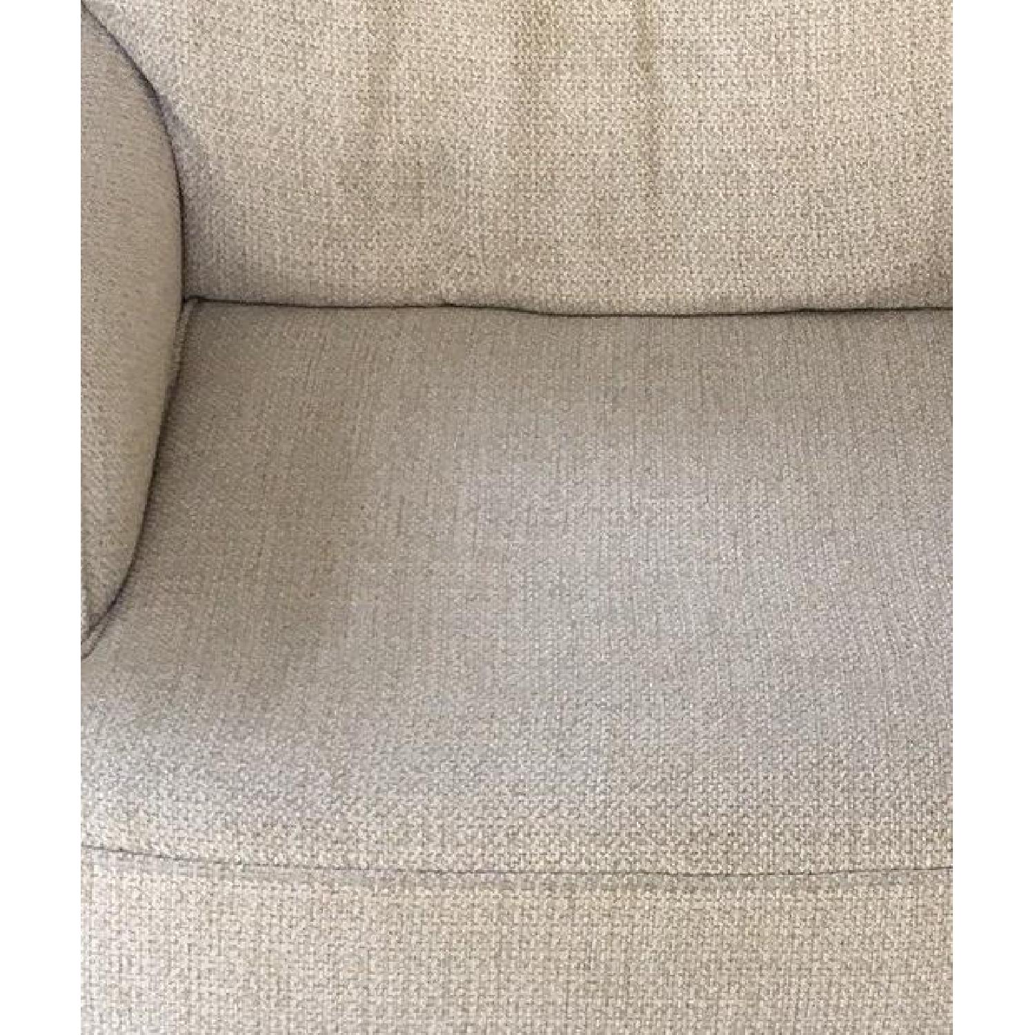 Overstuffed Cream Armchairs - image-7