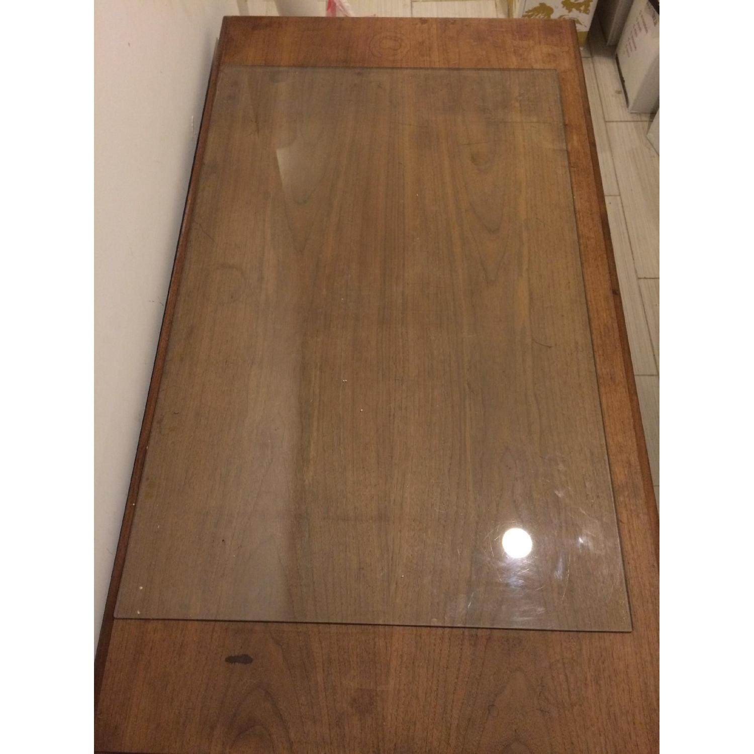 Antique Bankers Desk - image-3