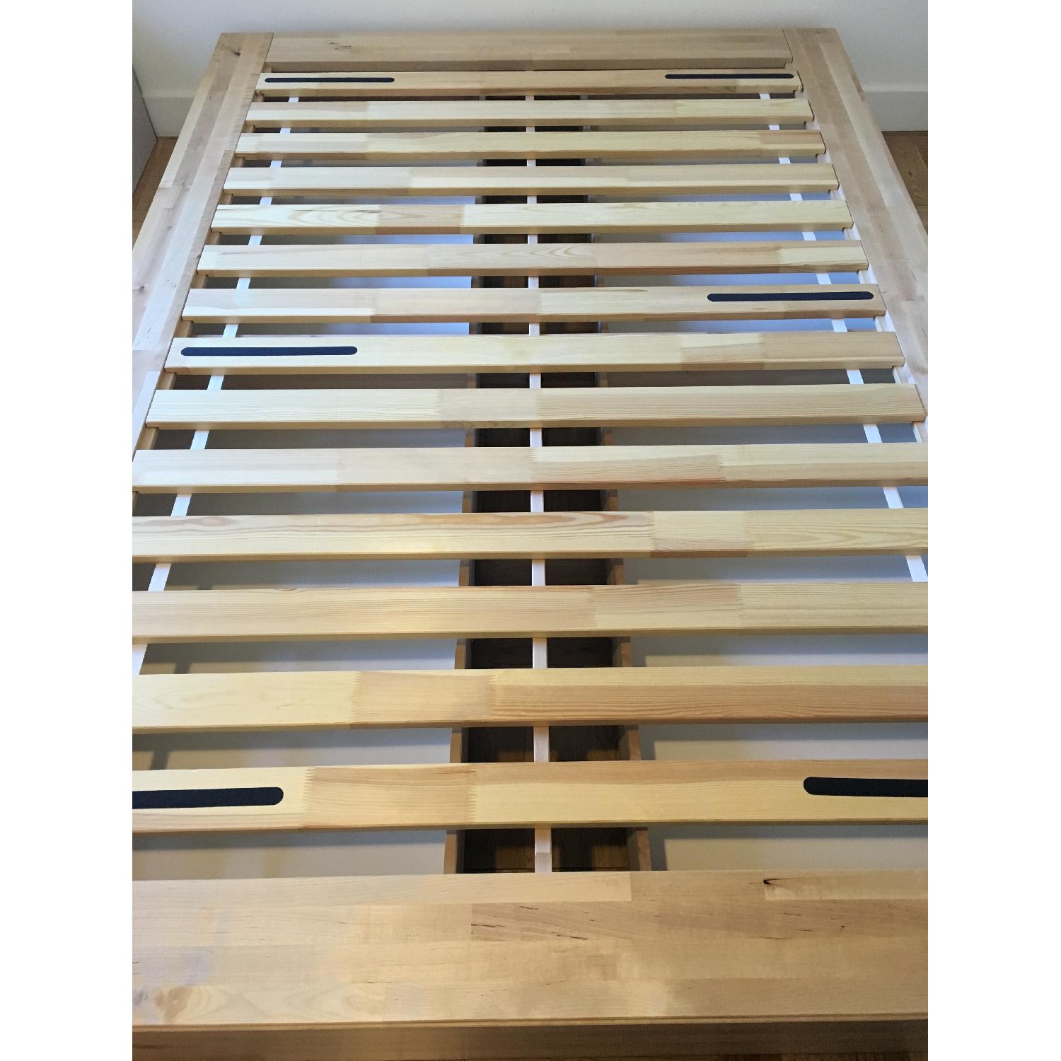 Ikea Mid-Century Full Size Storage Bed - image-1