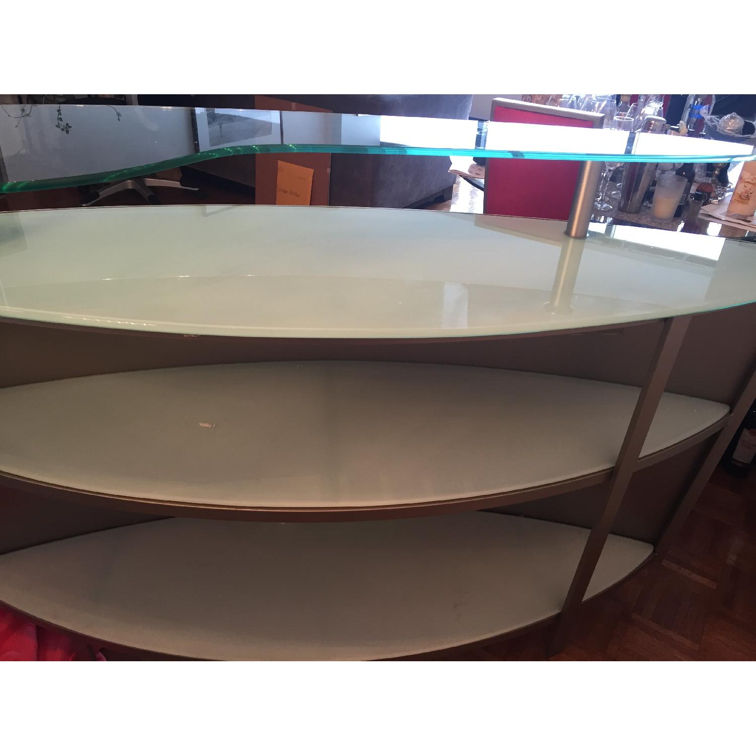 Stainless Steel Glass Top Bar - image-15