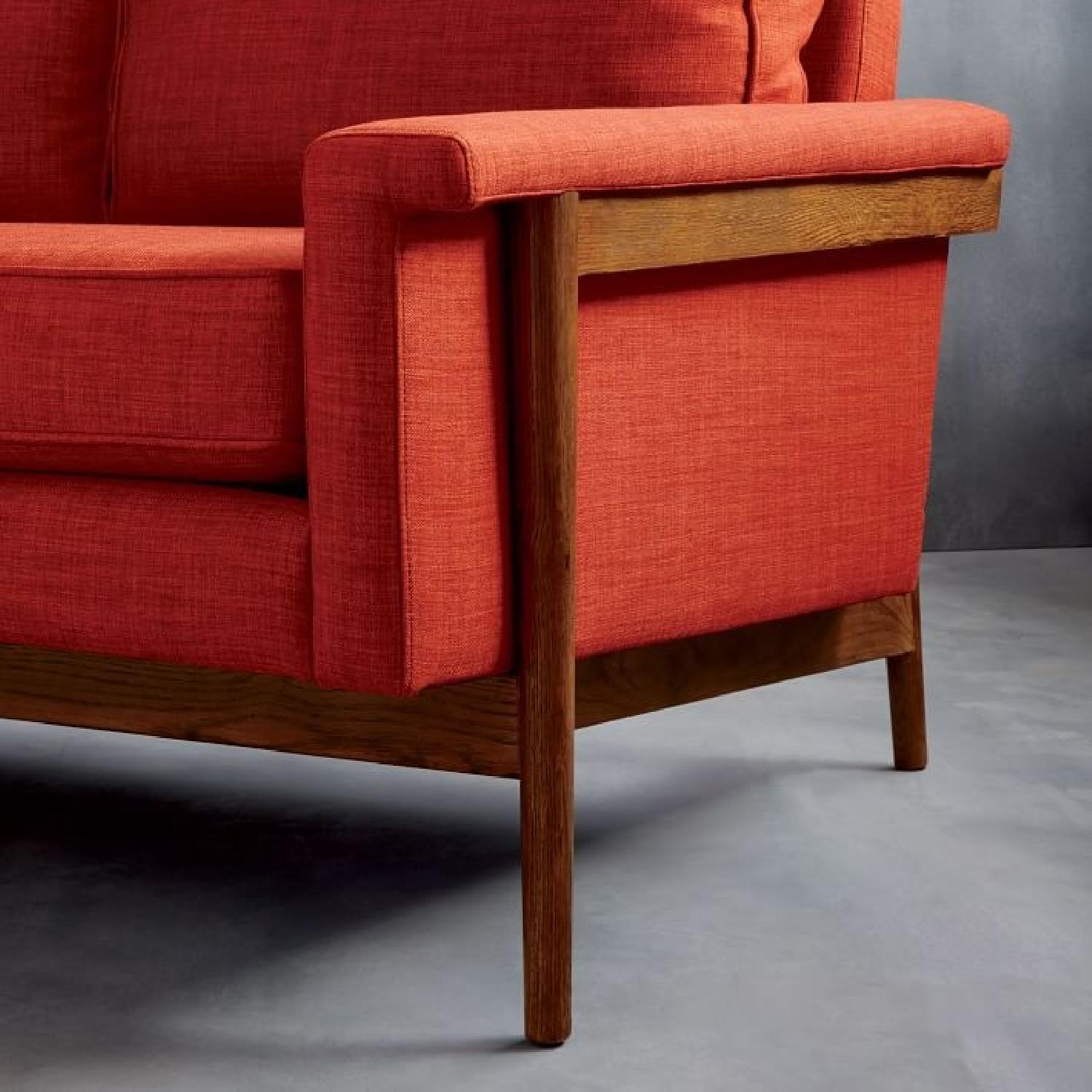 West Elm Leon Wood Frame Sofa - image-2