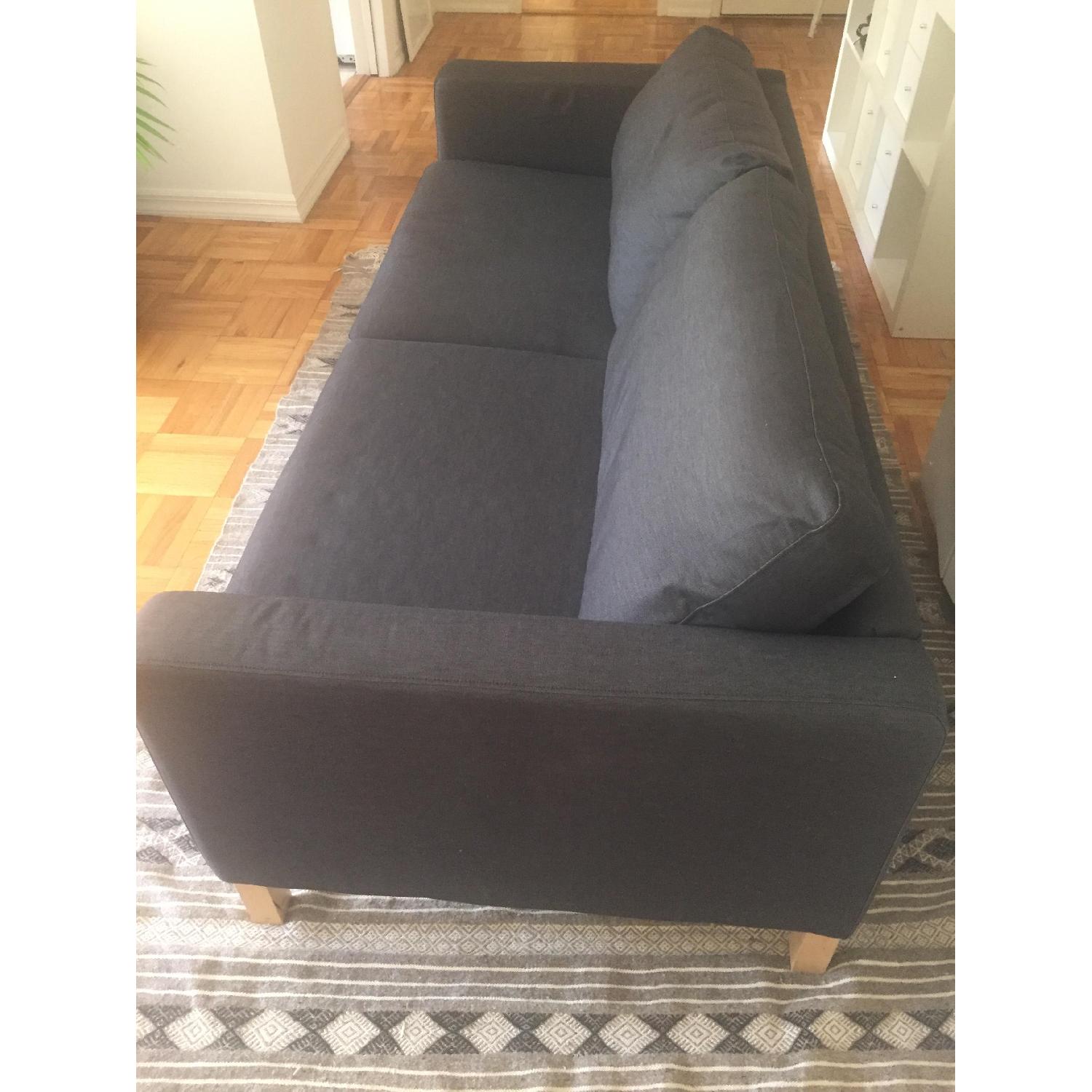 Ikea Karlstad Sofa in Navy Blue - image-2