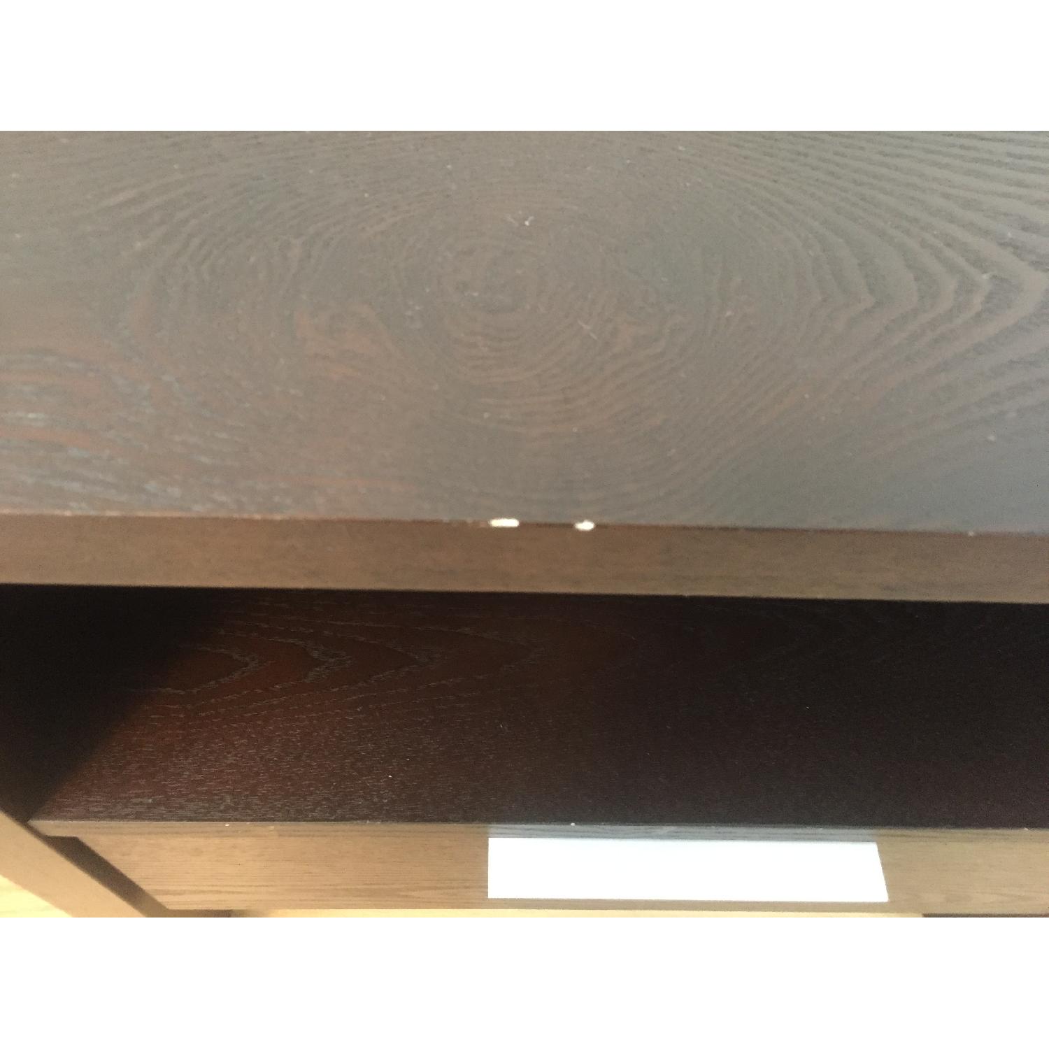 Crate & Barrel Espresso Night Stand - image-5