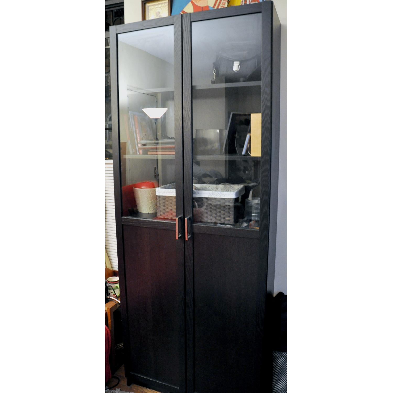 Ikea Billy Bookcase w/ Doors AptDeco