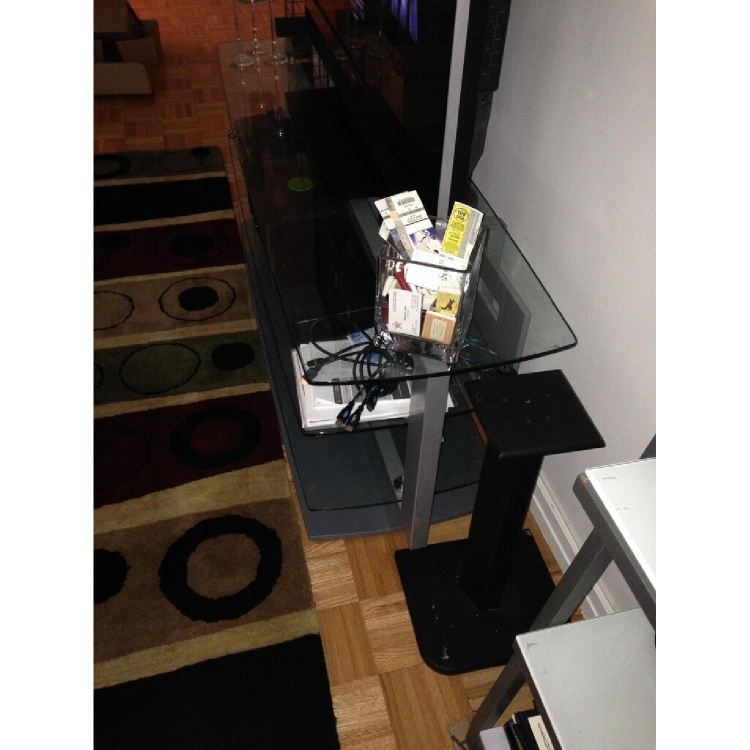 BDI Furniture Icon Glass TV Stand/Entertainment center - image-2