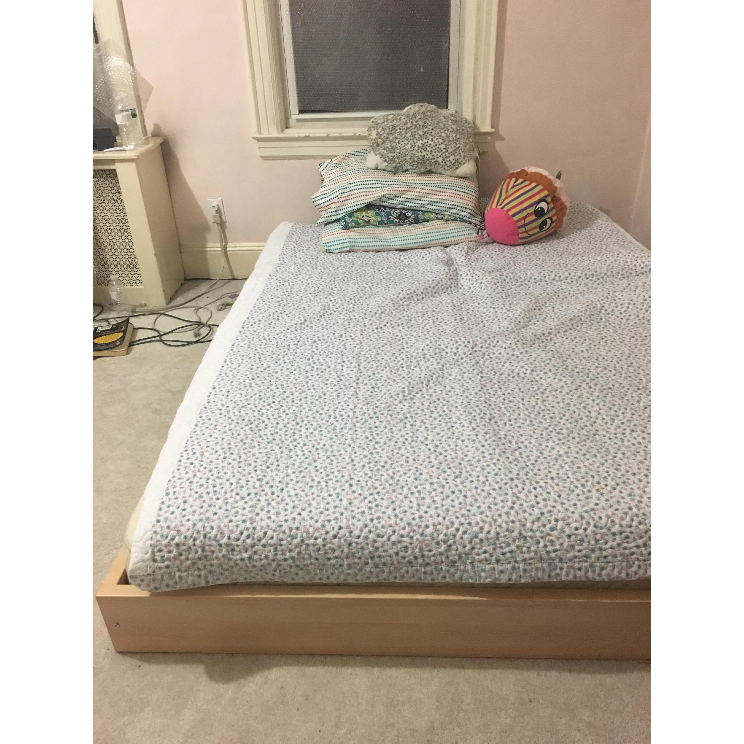 Ikea Queen Size Platform Bed Frame - image-1