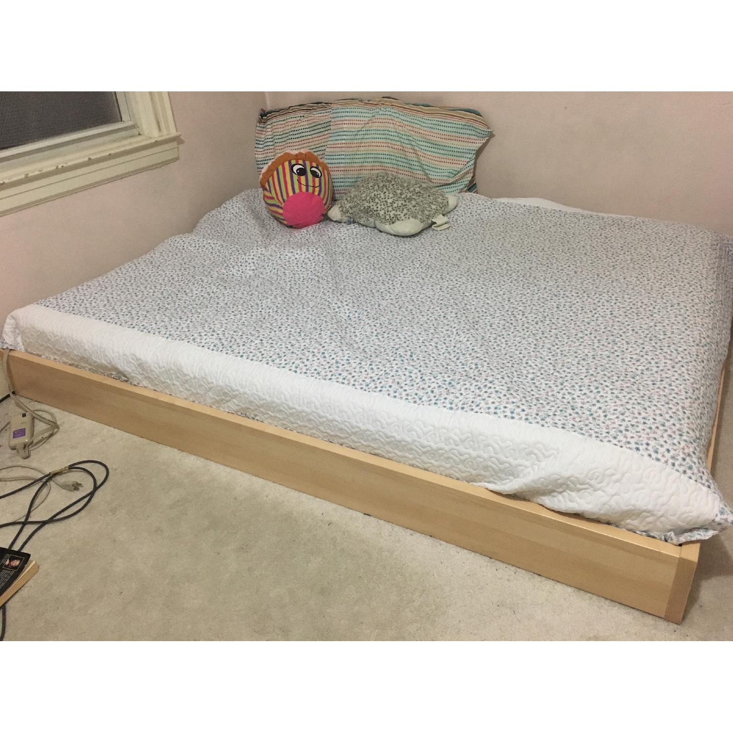 Ikea Queen Size Platform Bed Frame - image-2