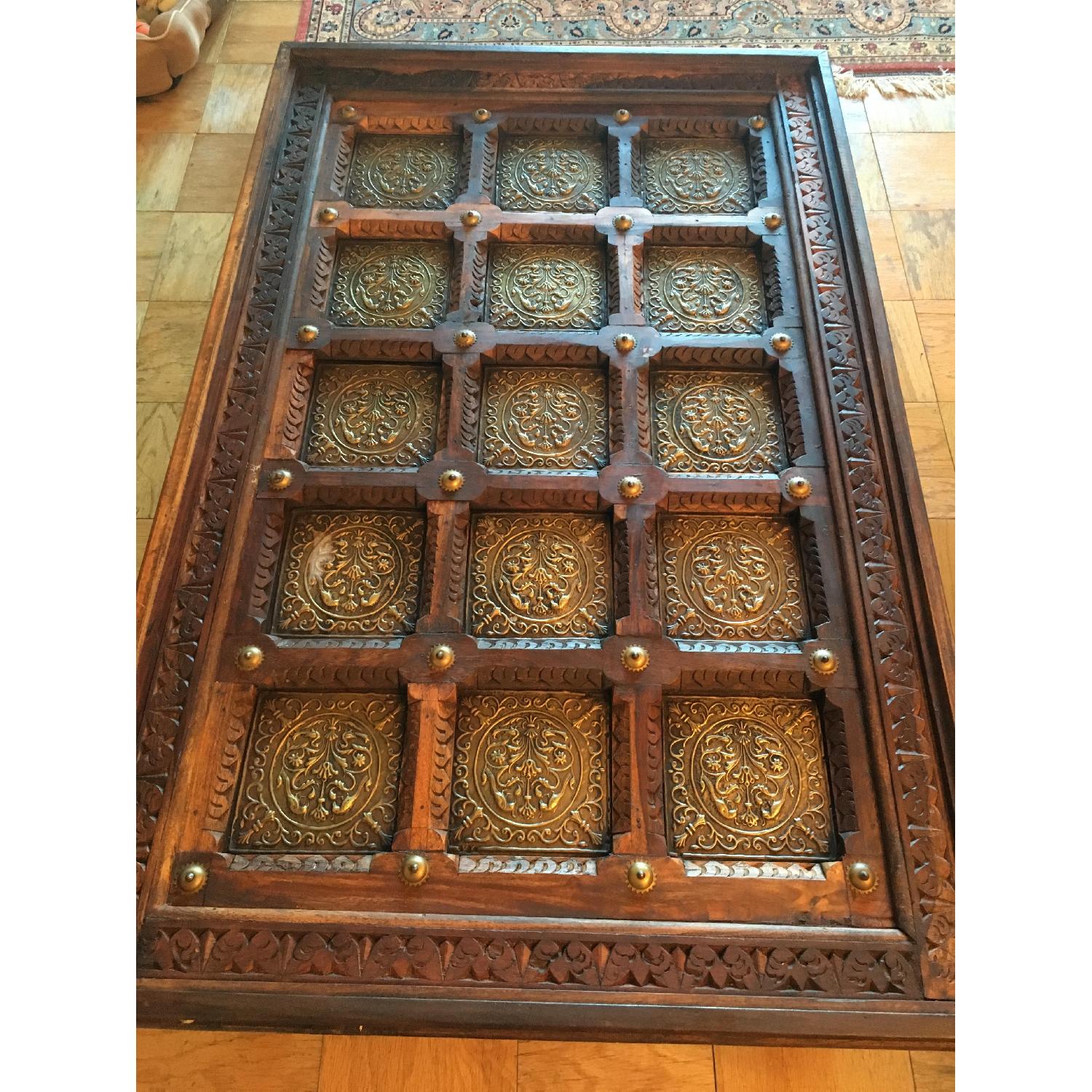 Rectangular Wooden Coffee Table - image-3